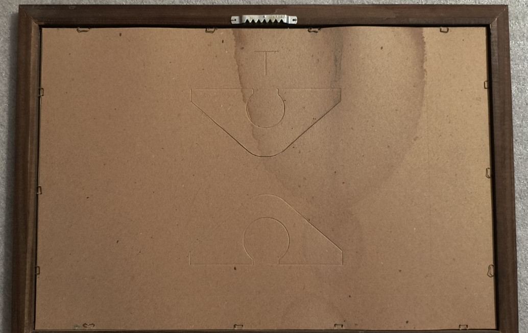 VINTAGE JOHN JAMESON IRISH WHISKEY FRAMED BAR MIRROR 20”x14”