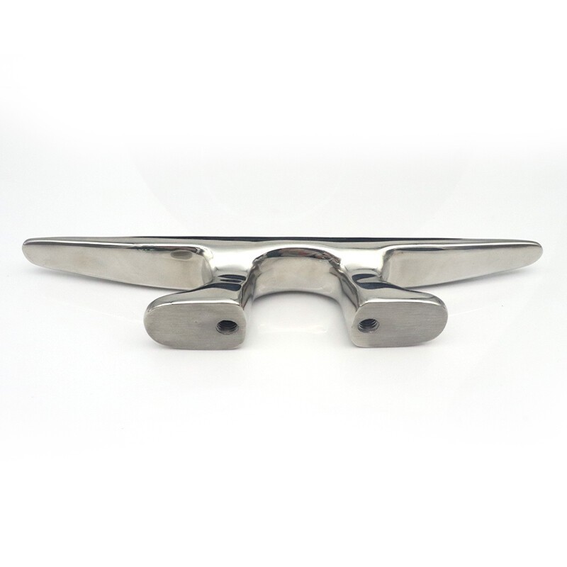 10 Inch 316 Stainless Steel Mooring Cleat Mooring Anchor Deck Cleat for Boat [