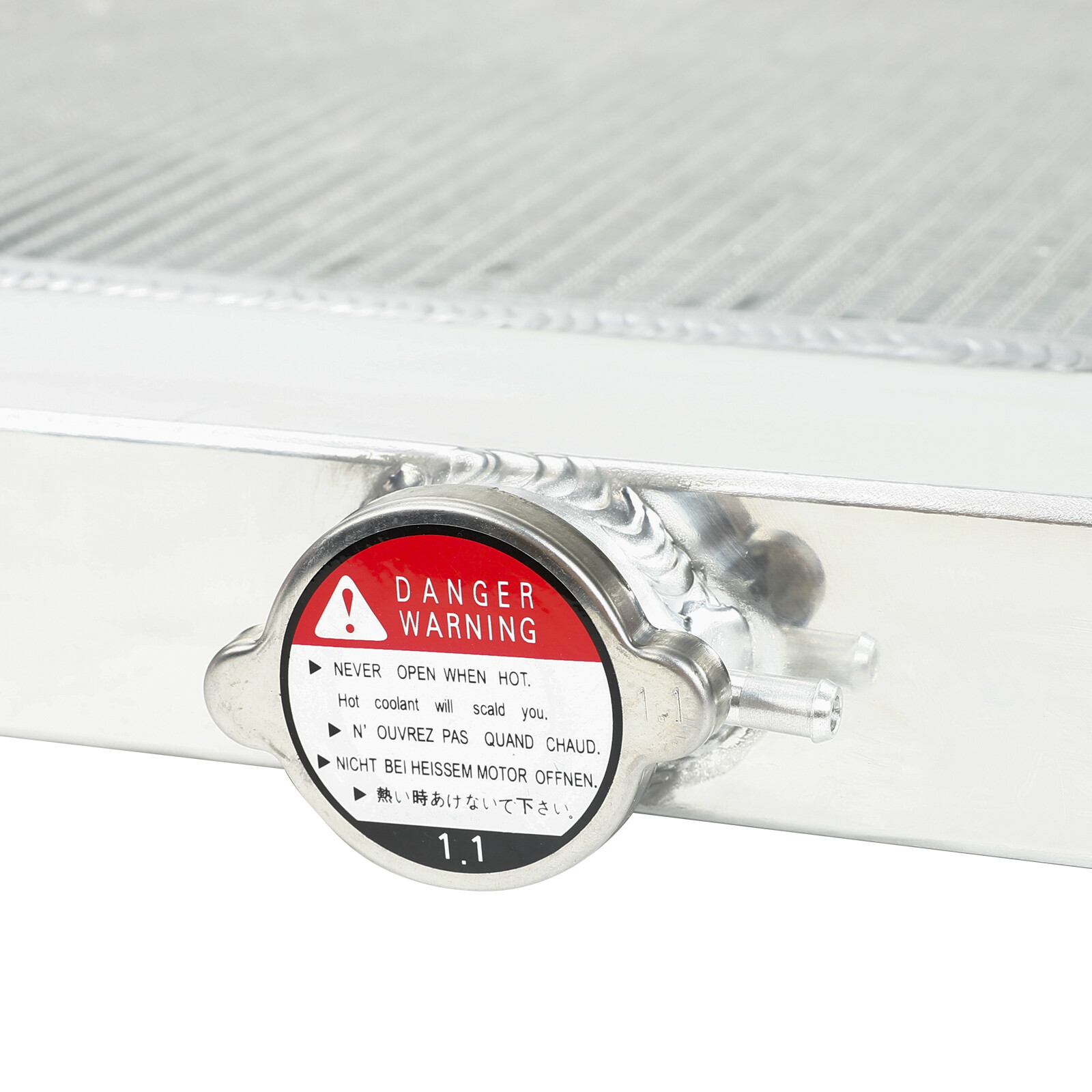 3 Row Aluminum Core Radiator For 1978-79 Bronco V8 1968-1979 Ford F100 F150 F250