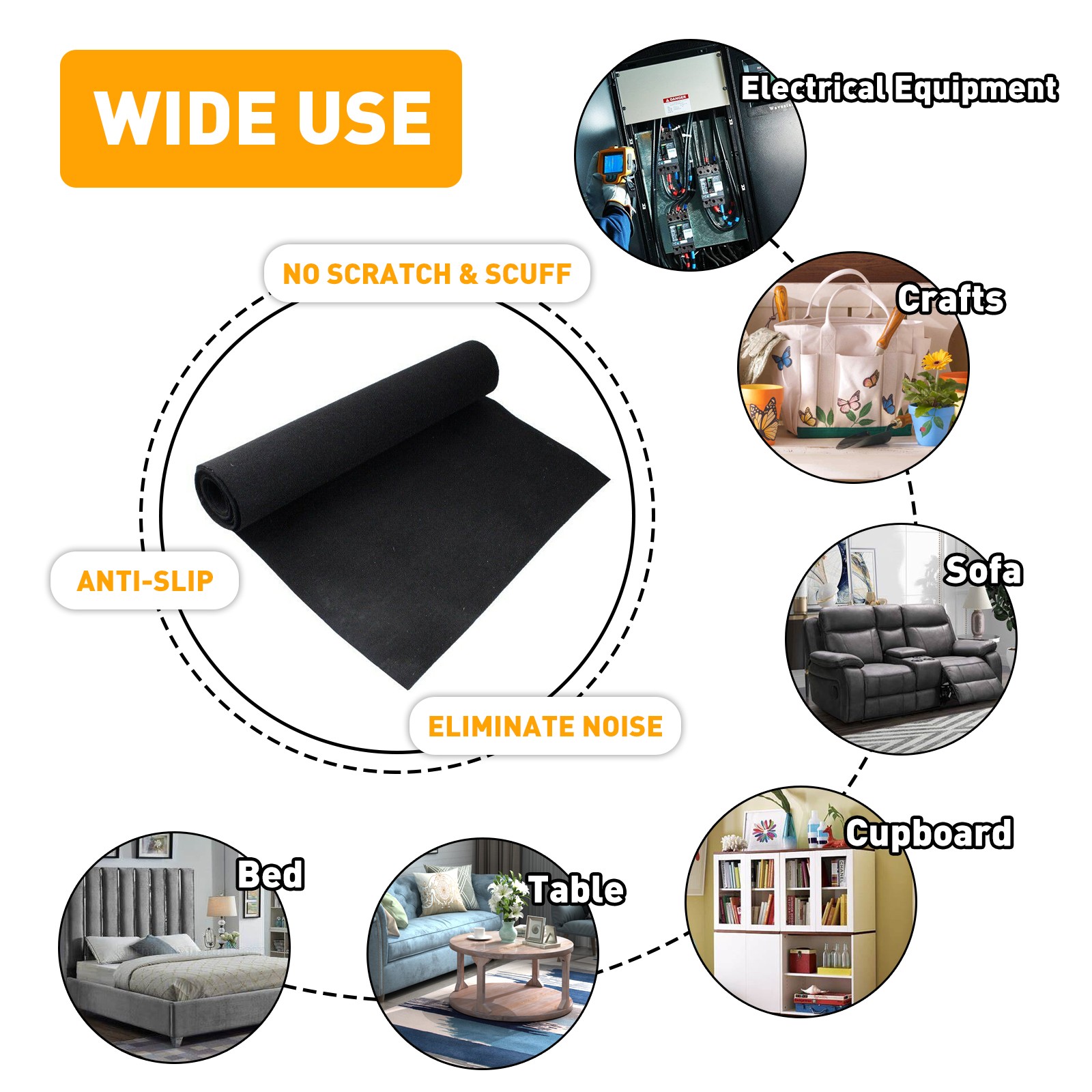 40‘’x71‘’Speaker Box Carpet Fabric Black Car Trunk Truck Auto Automotive Roll