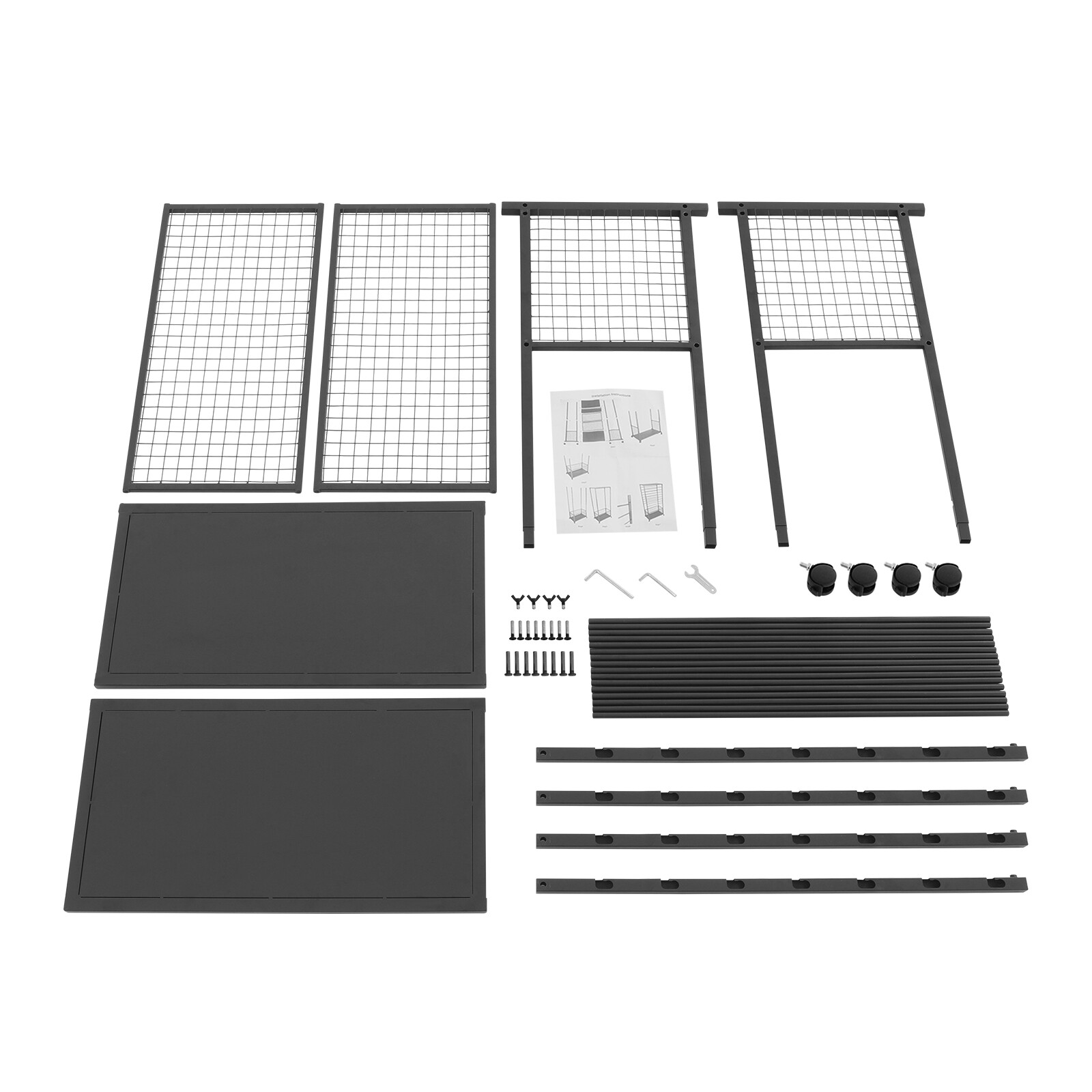 Ribbon Holder Organizer Rack w/Wheels Large Capacity Ribbon Stand Organizer