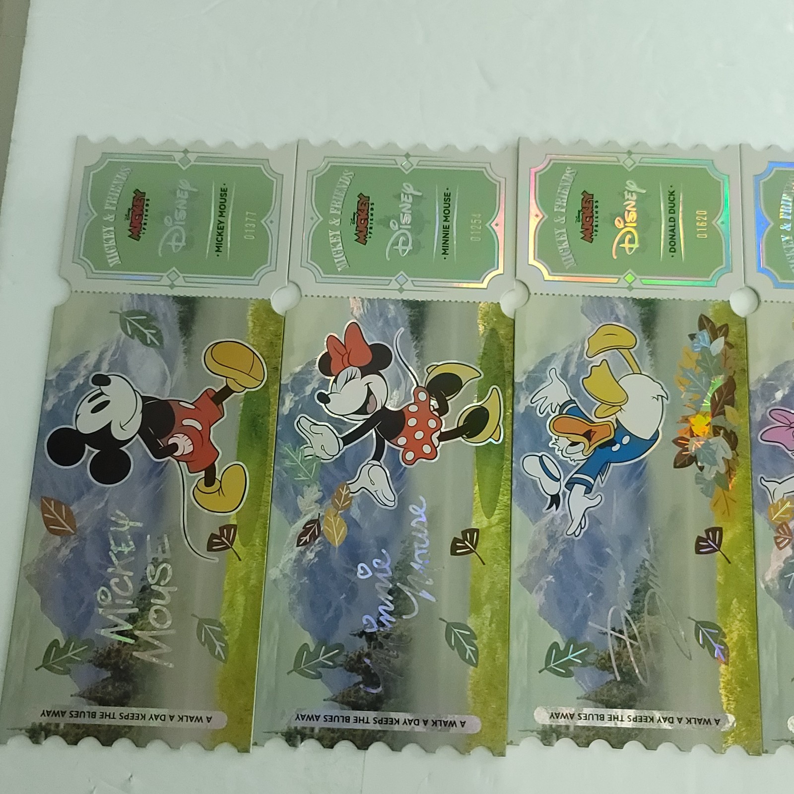 Kakawow DISNEY Mickey & Friends Large Ticket Jumbo Trading Card Limited Lot Of 6