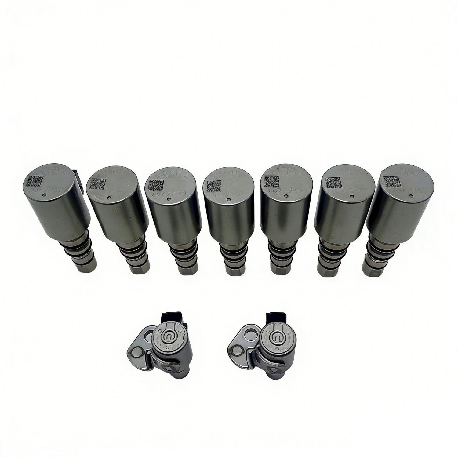 9PCS PACK 8L90 8L45 8L50 Valve Body Solenoid Kit Includes All 9 Solenoids Needed