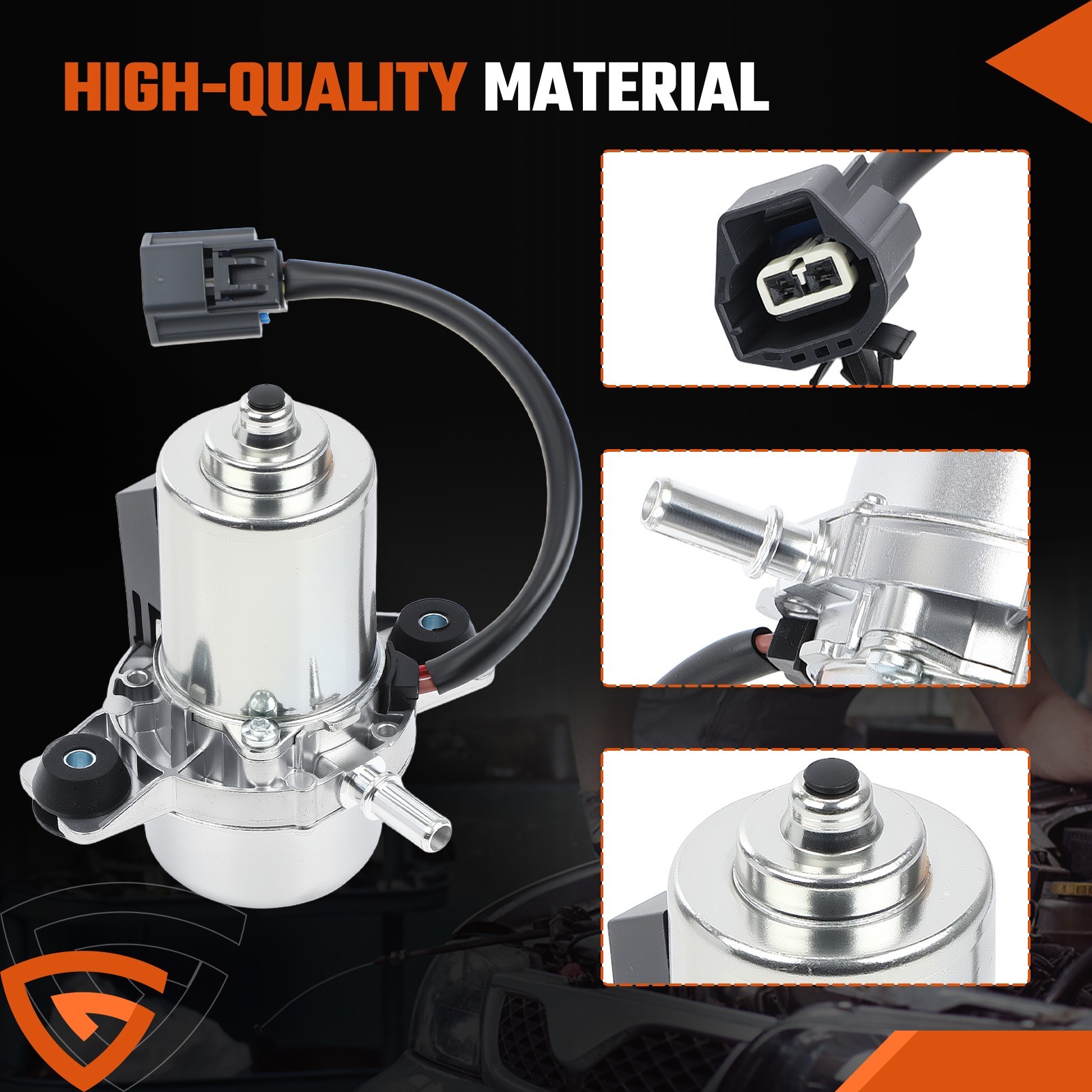 Electric Vacuum Pump Power Brake Booster Auxiliary Pump Assembly For GM DC 12V