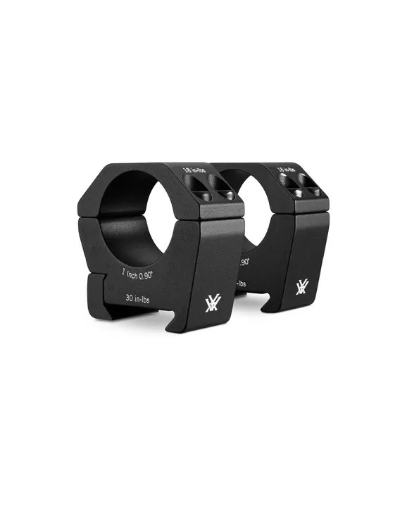 Vortex Sport Series 1" Riflescope Rings Picatinny/Weaver Mount, Set of 2 - Med