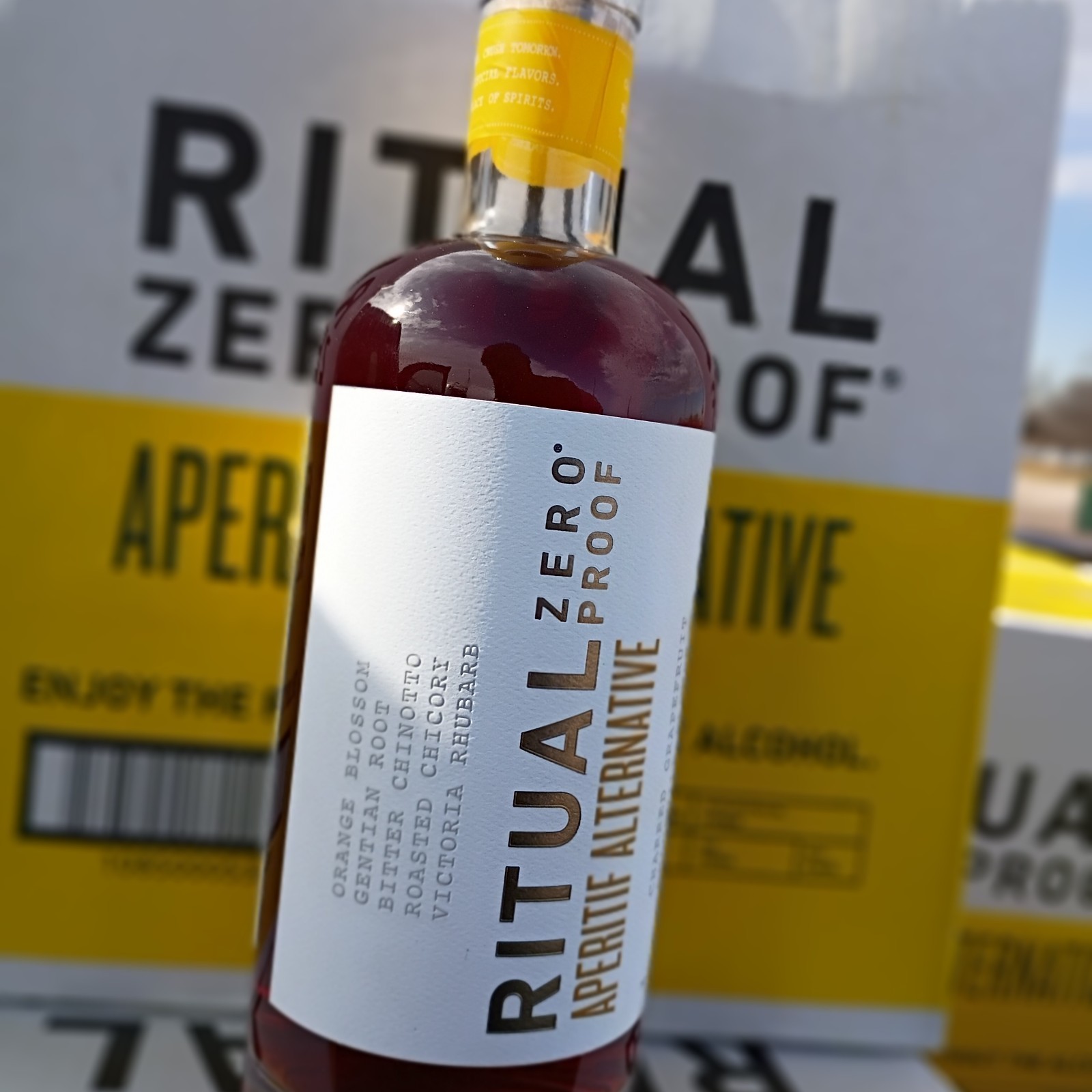 RITUAL ZERO PROOF Aperitif Alternative 6pack Non-Alcoholic Spirit 750ml NEW