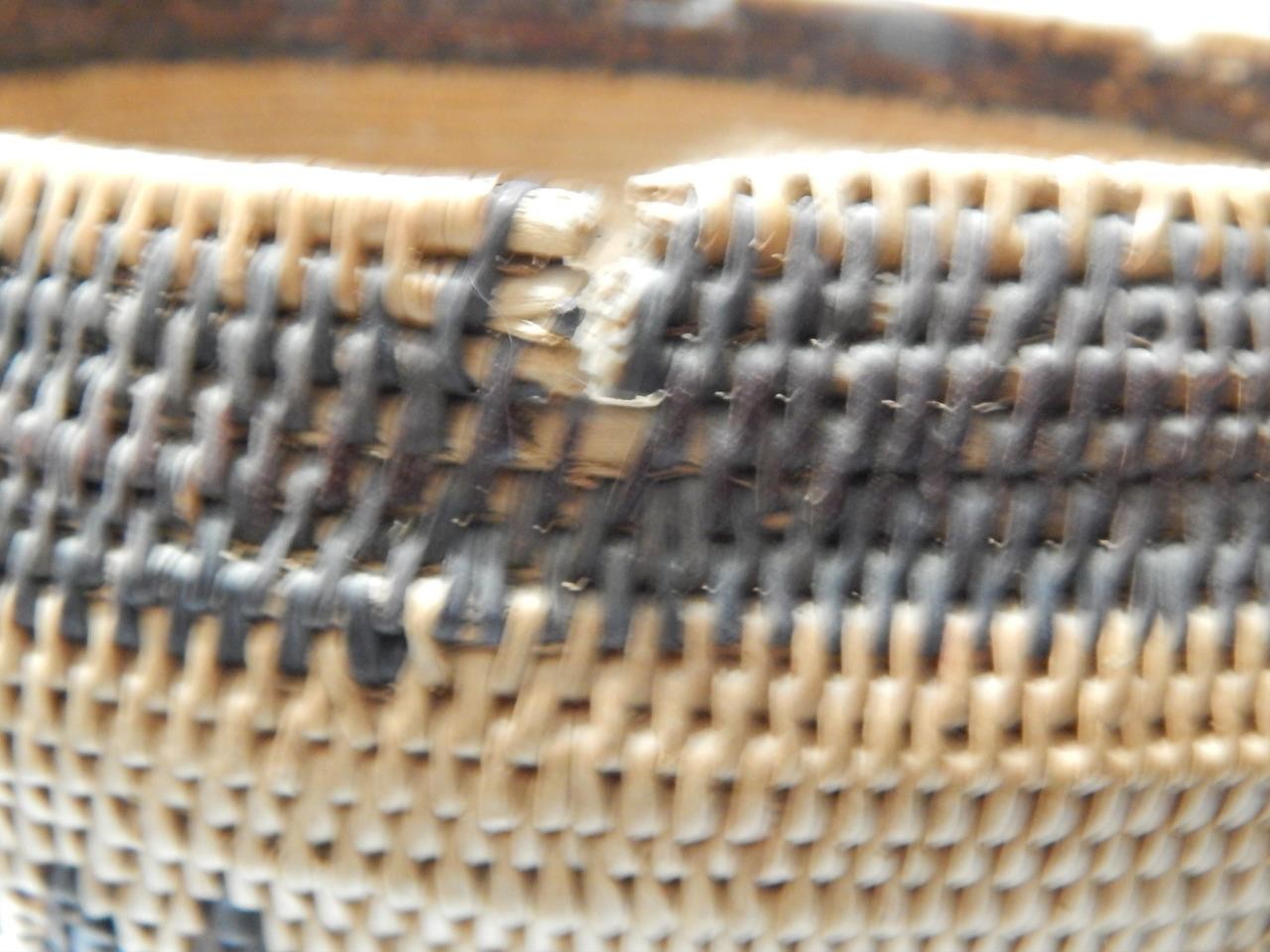 ANTIQUE HISTORIC 19th C. LARGE WASHOE CALIFORNIA INDIAN BASKET STORAGE BOWL b