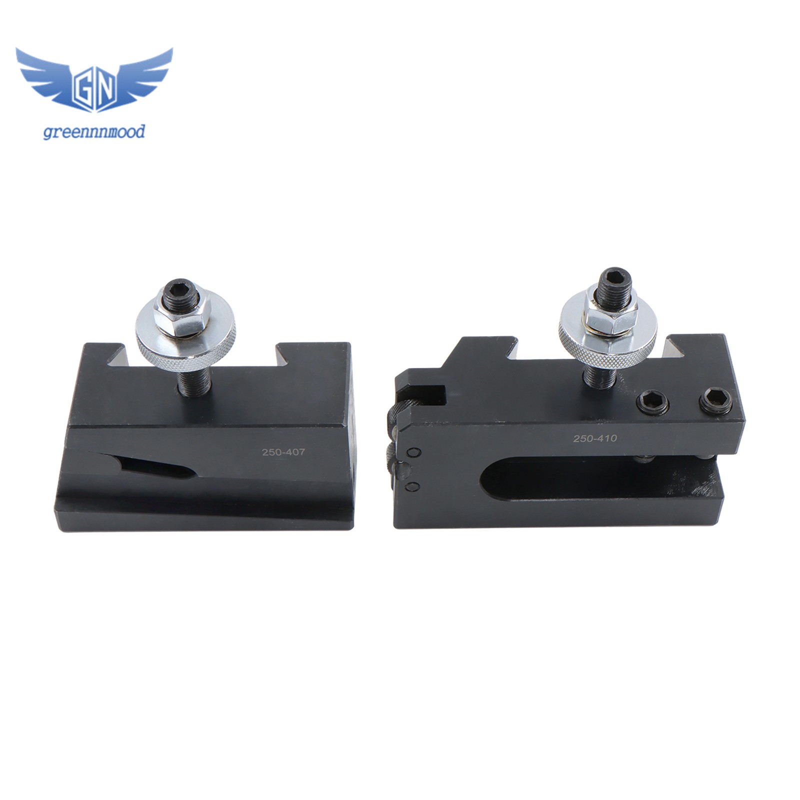 6Pcs CA 250-444 Wedge Type Quick Change Tool Post Set for 14" - 20" Lathe Swing