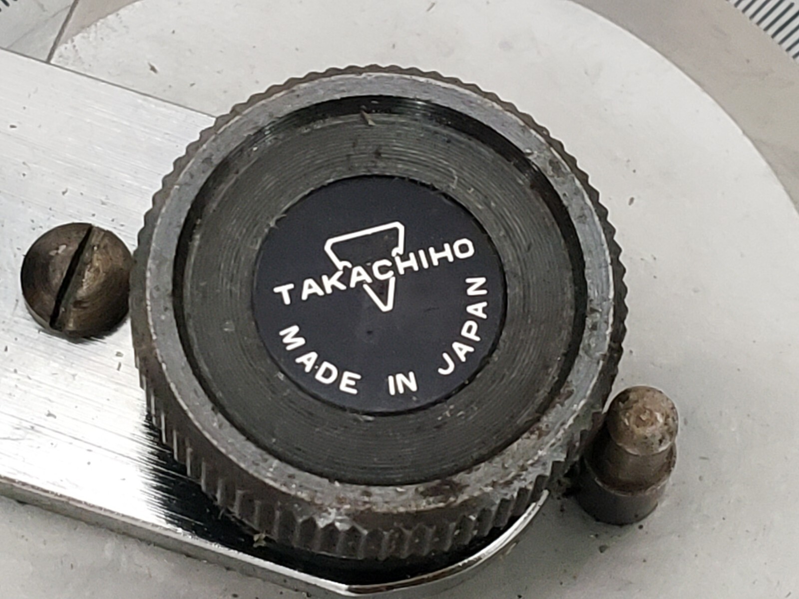 Takachiho Seiki Bevel Protractor Professional - Tokyo, Japan - In Wooden Box Set