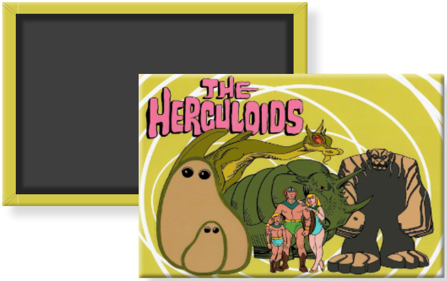 The Herculoids Animated Cartoon Image Fridge Refrigerator Magnet 2 x 3