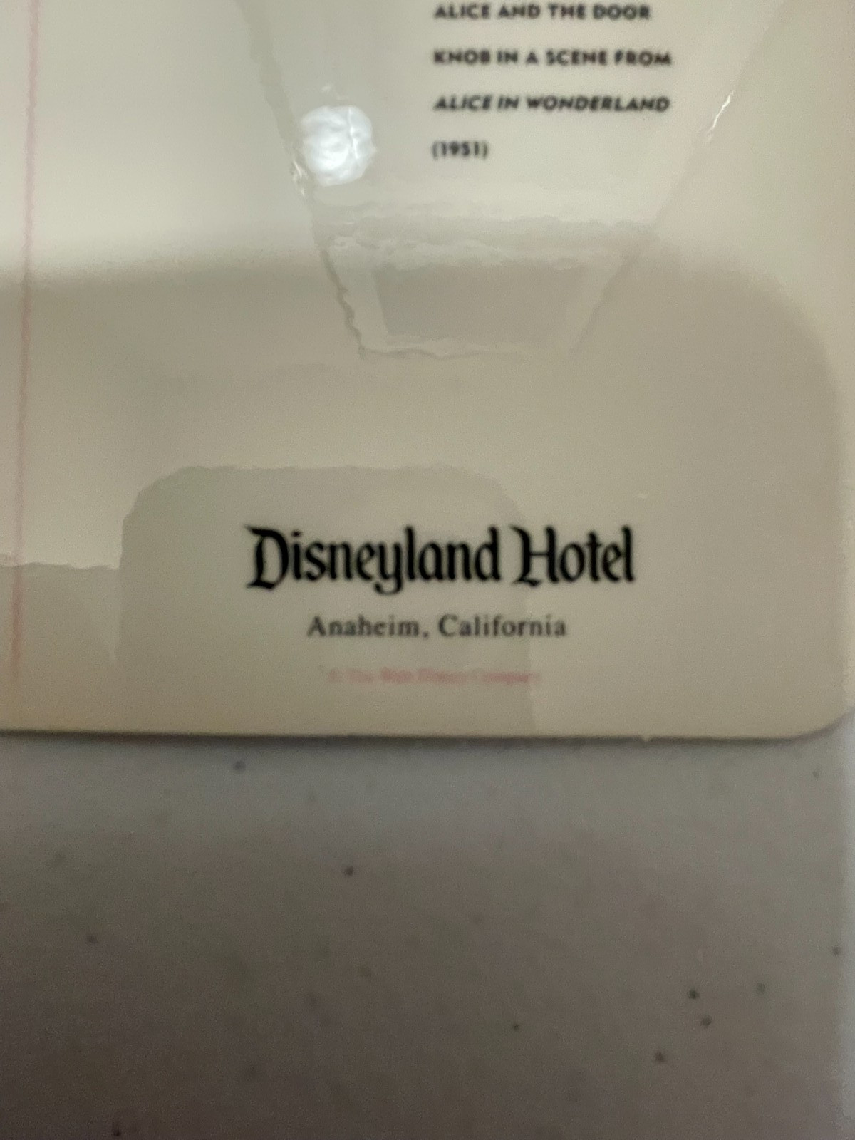 LOT OF 3 - Vtg DO NOT DISTURB Signs Disneyland and Walt Disney World