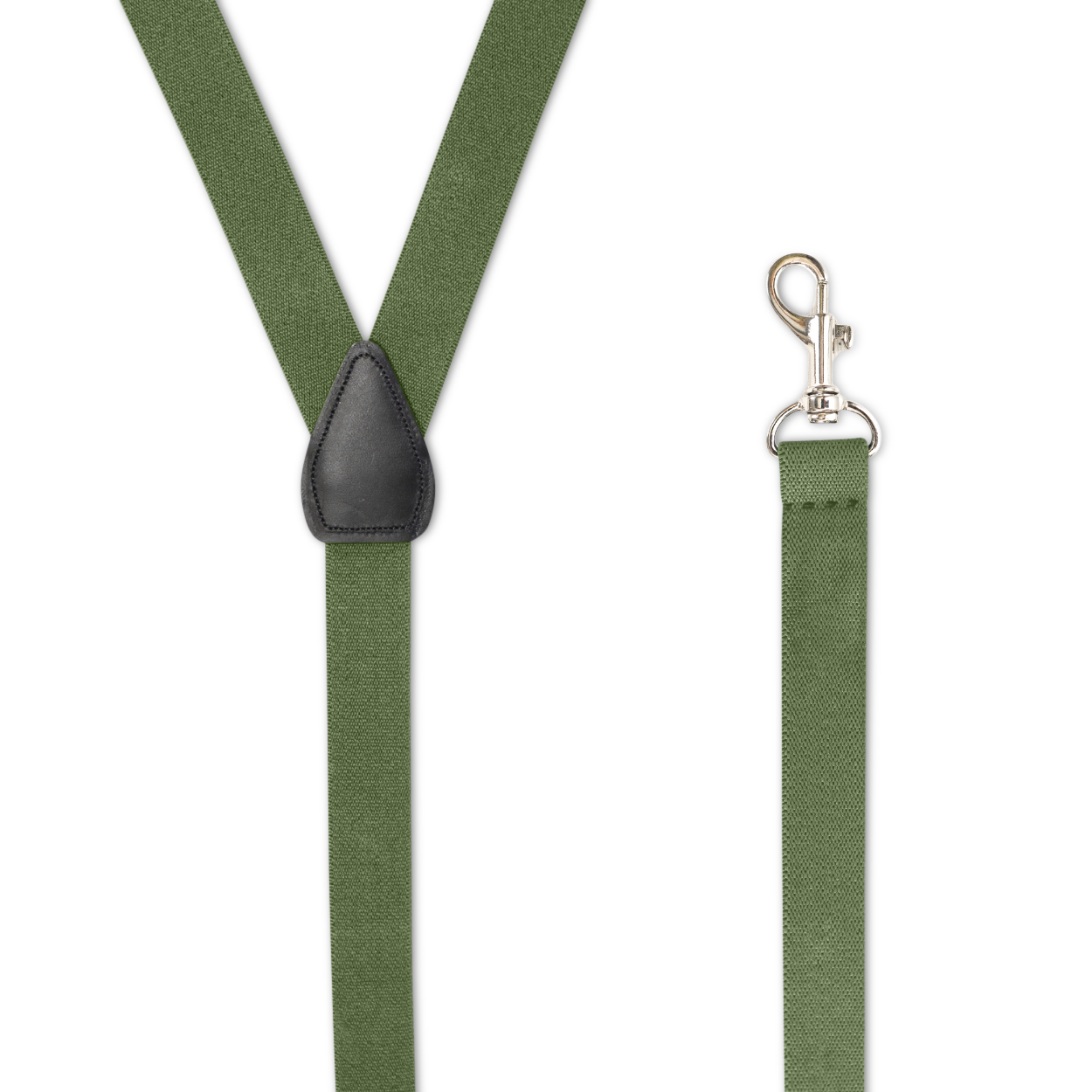 Men's Suspenders, Metal Snap-Ons, Belt Loops, Y Style, Many Colors, USA-made