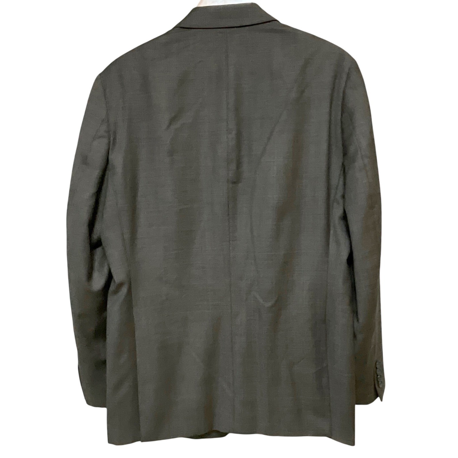 Lauren Ralph Lauren Mens 42R Slim Fit Grey Glen Check Wool Black Label 2 Pc Suit