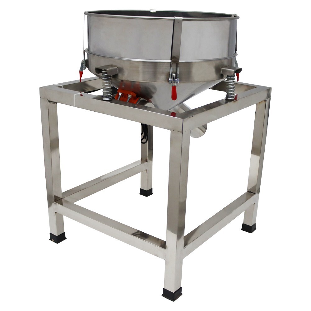 19.6in Electric Sieve Industrial Vibrating Screen Stainless Shaker 40 , 100 Mesh