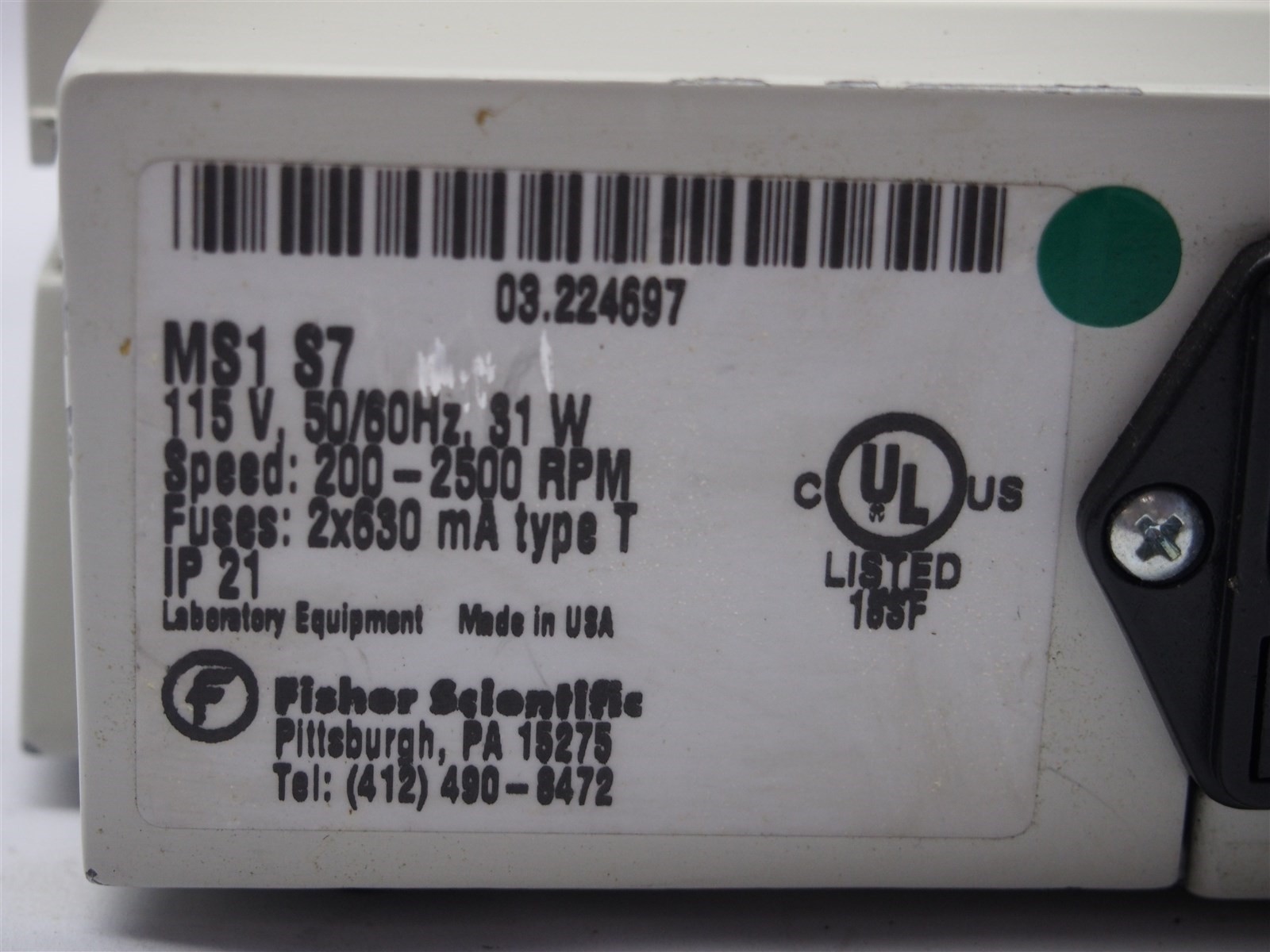 Fisher Scientific MS1 S7 Mini Shaker