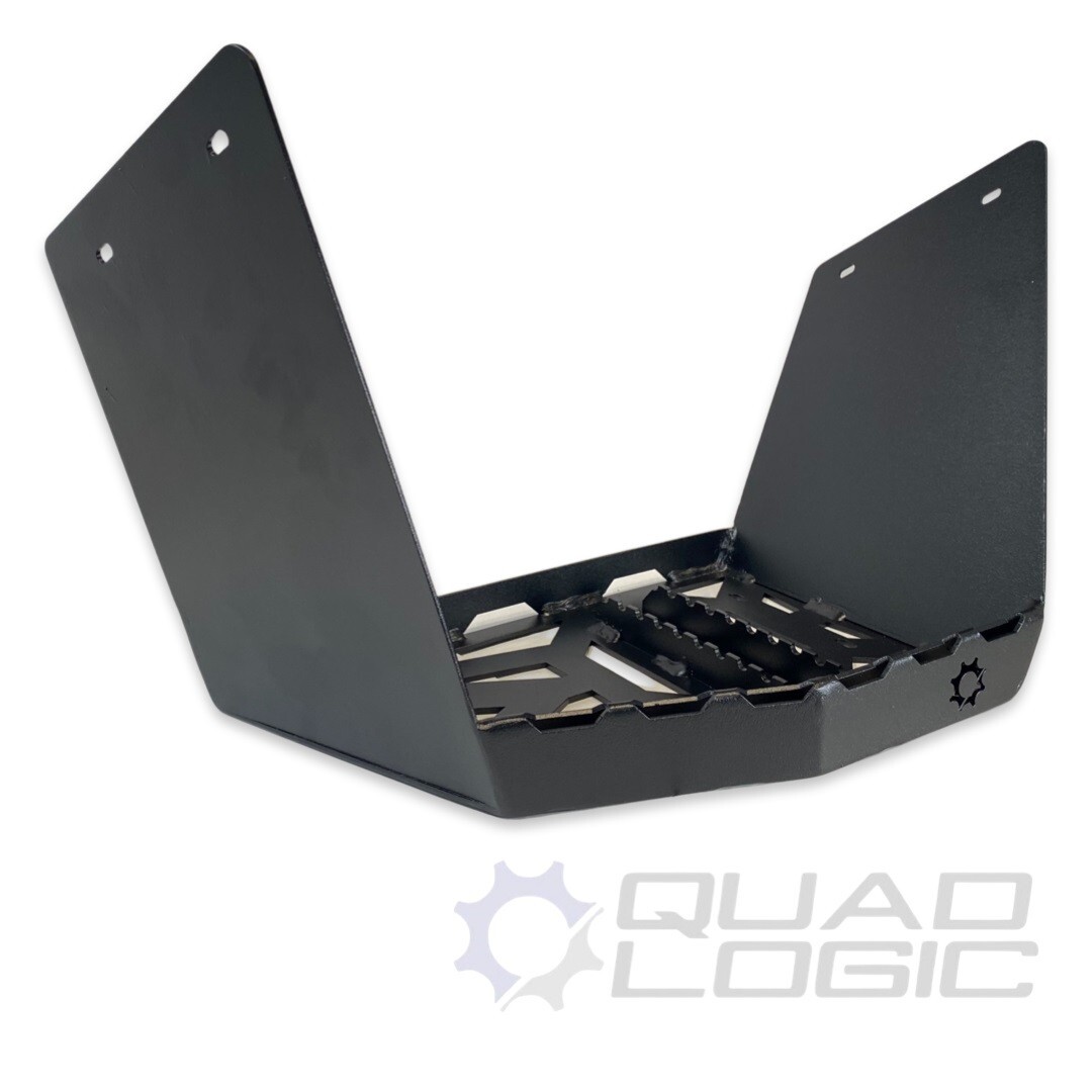 Can-Am Gen 2 (2012-23) Renegade (All models) Black Steel Footwells Floorboards