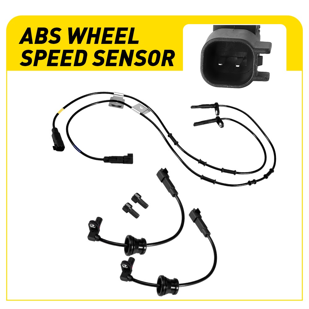 4X Front Rear Left&Right ABS Wheel Speed Sensor for 2010-17 Equinox Chevrolet ER