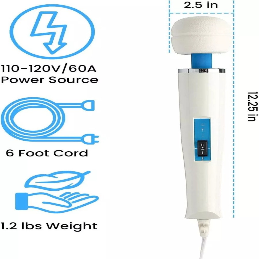 Magic Wand Original Hitachi HV-260 Motor Handheld Vibrating Massage Full Body