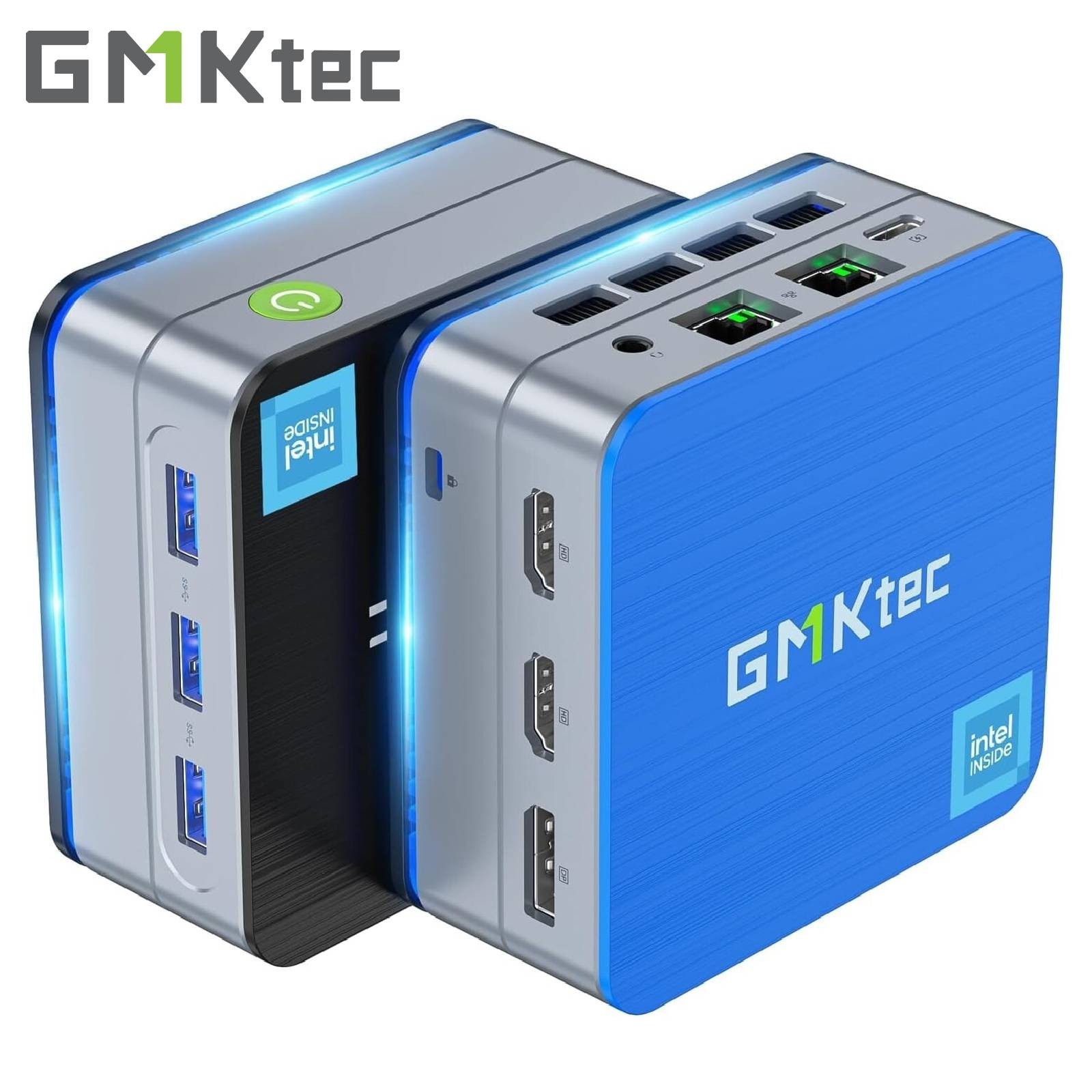GMKtec Mini PC Intel N150 Up to 3.6GHz Win11 Pro Desktop Computer PC NAS Office