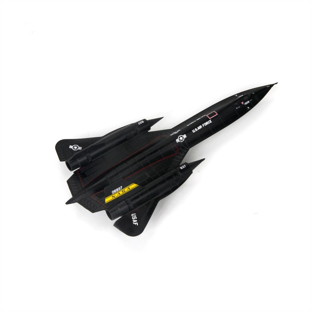 Blackbird SR-71 Alloy Fighter 1:144 Aircraft Model Simulation Military Ornament