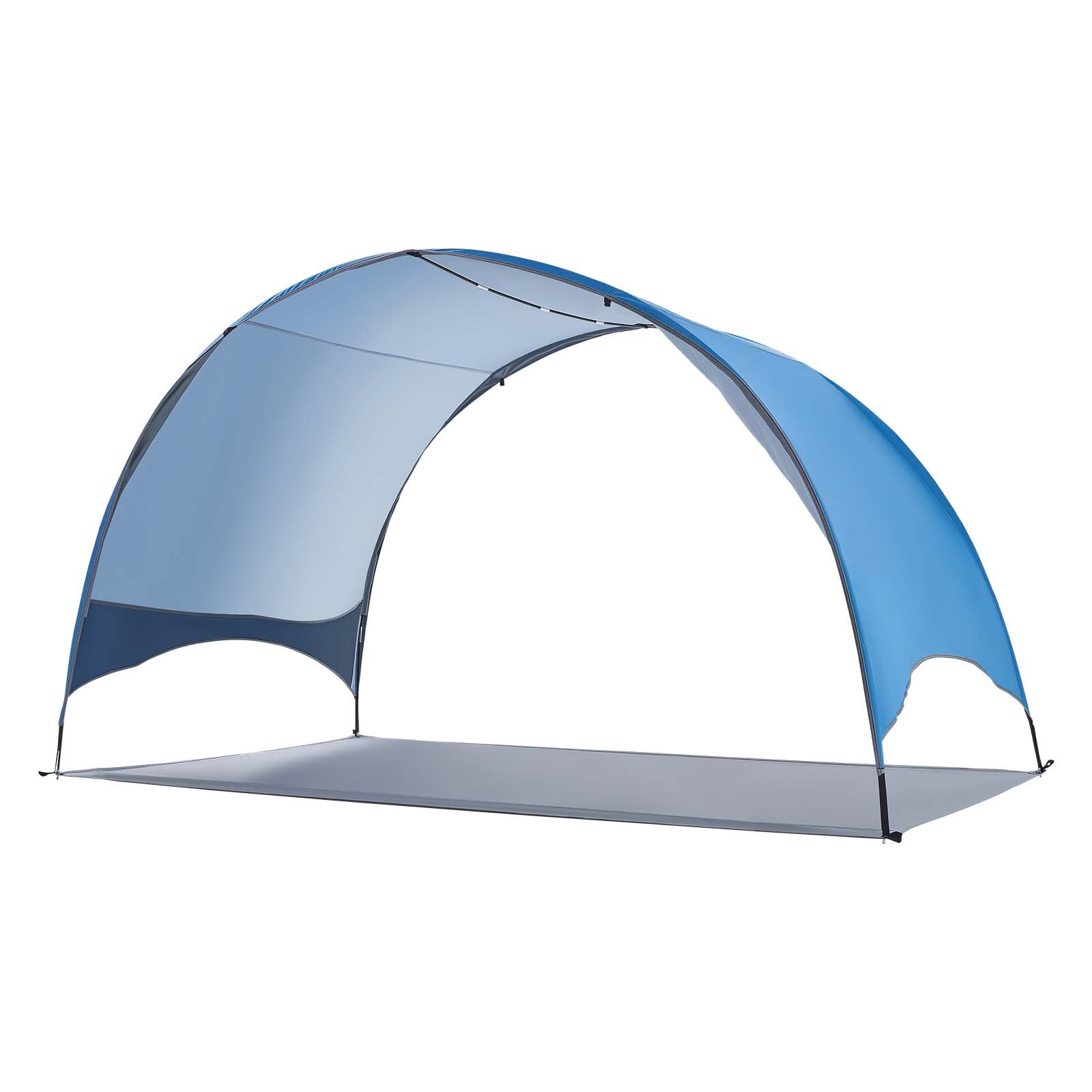 Uimoso Beach Tent Sun Shelter Canopy for 4 People with UPF 50+ Protection