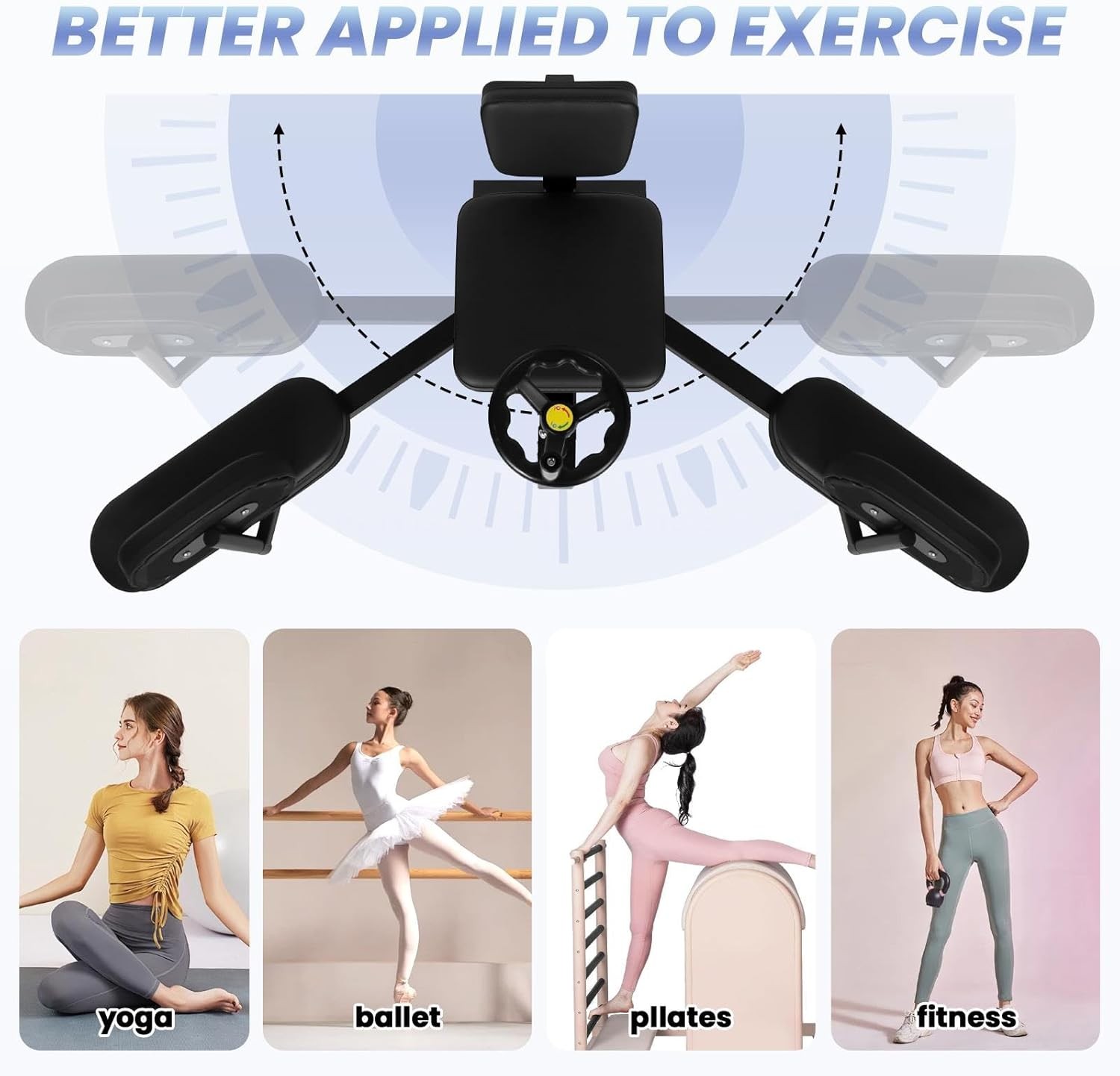 440LBS Split Machine 240° Split Stretcher for Physical Training Flexibility