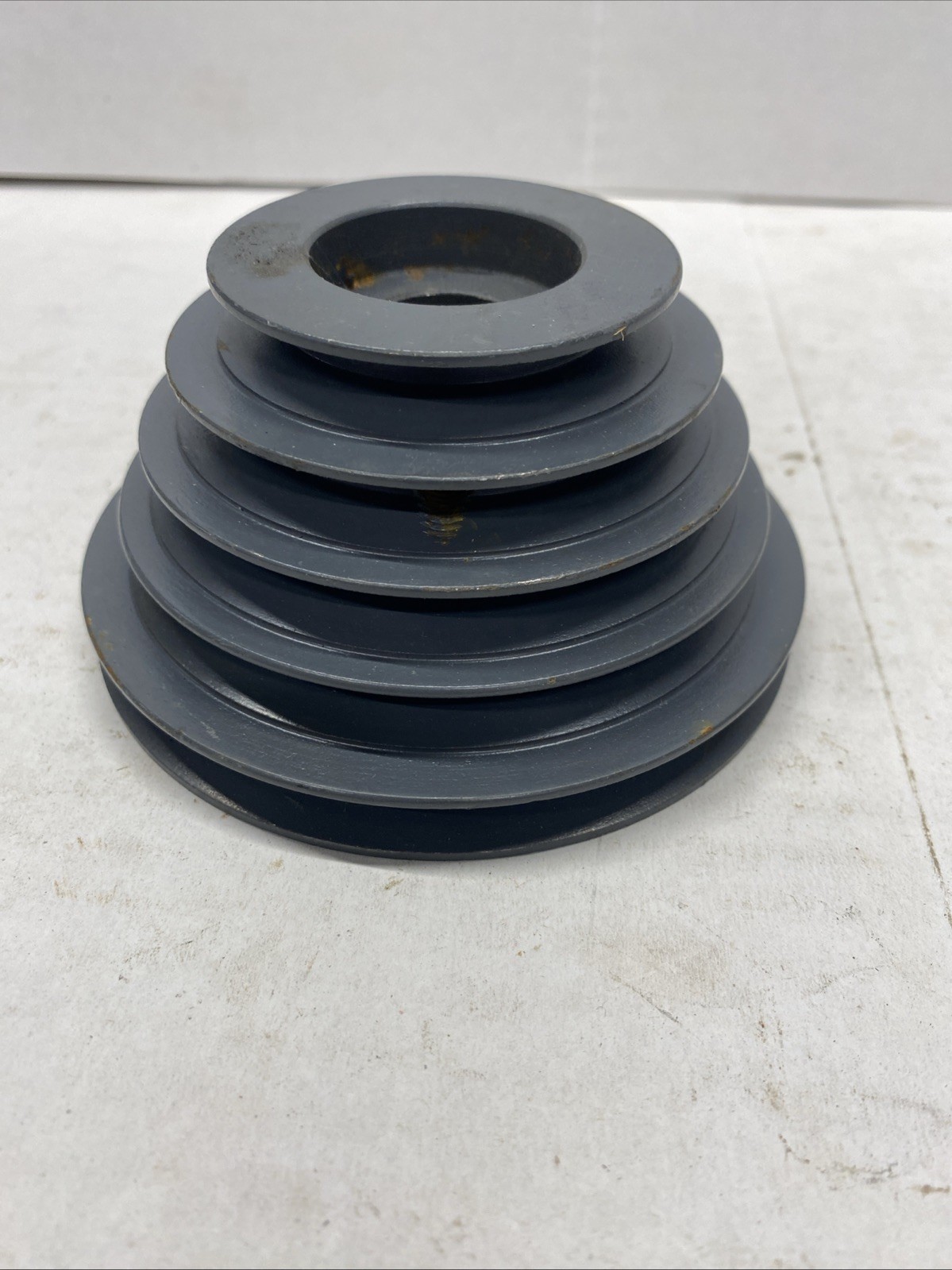 Steel Pulley 5 Step 3/4" Bore 2 3/8 to 4 3/8" 1/2 V Belt HHP-01