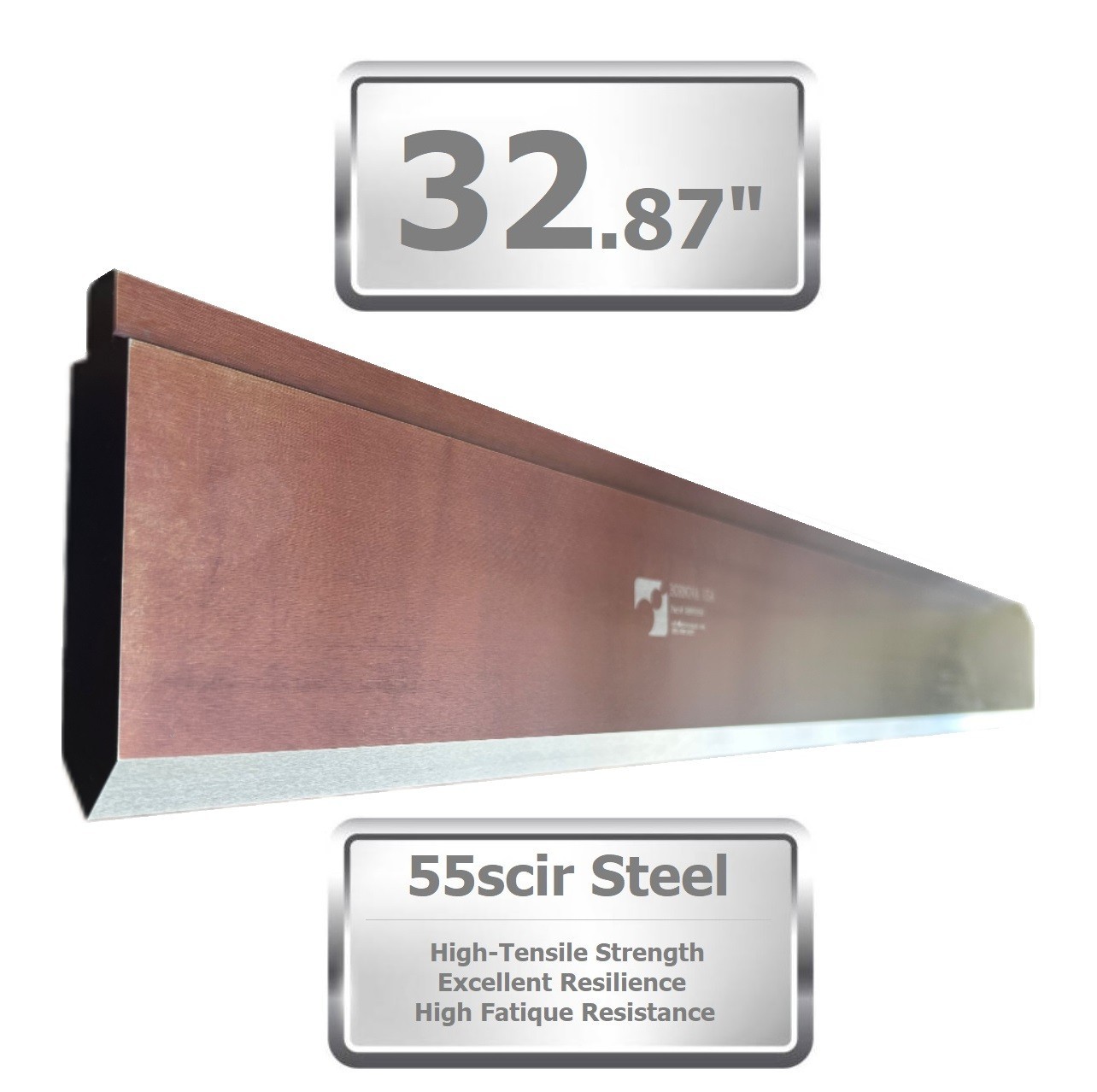 NEW 32.87” American Type Straight Press Brake Die Punch 88° Work Height: 3. 78"