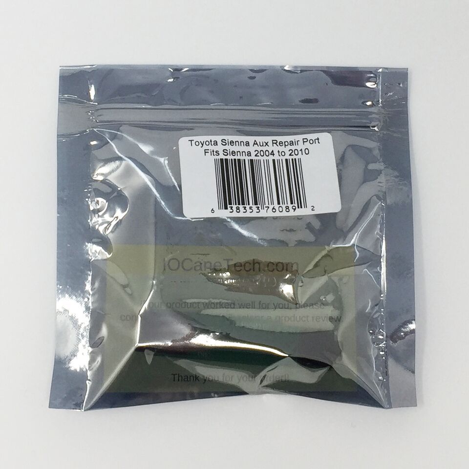 Aux Adapter REPAIRS ONLY Toyota Sienna Van 2004 thru 2010 M3J489018x 86190-AE010