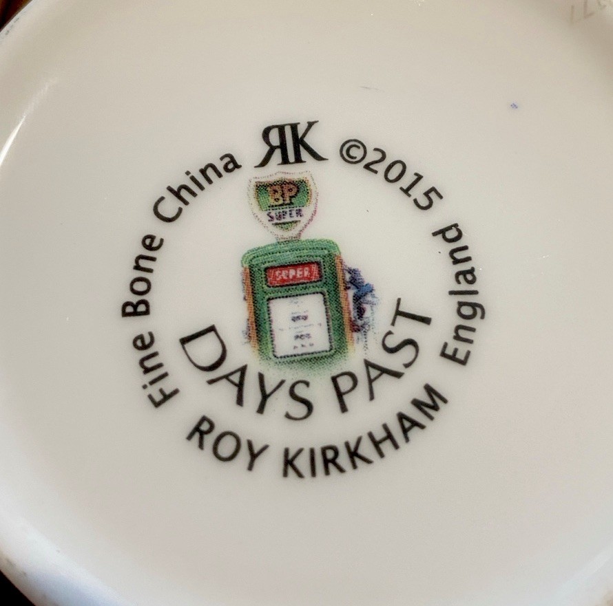 British Motorcycle Mug By Paul Kirkham. Made In England 2015. Fine Bone China