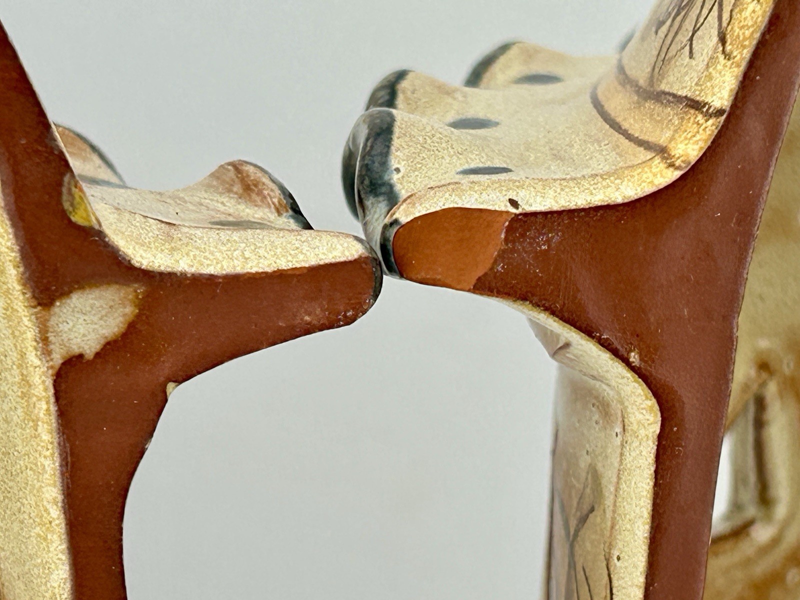 Vintage Portuguese Algarve Olaria de Almancil Pierced Ceramic Wall Lantern Alice