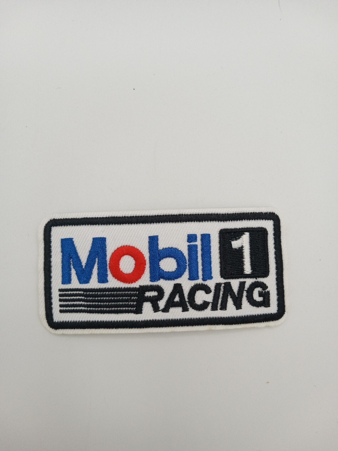 Mobil 1 Racing Embroidered Patch Iron/ Sew On