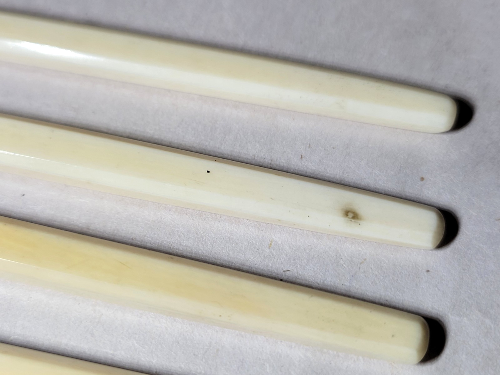 1870's S. Maw Son Thompson 6-Scalpel Surgical Set, Case Antique Medical Tools