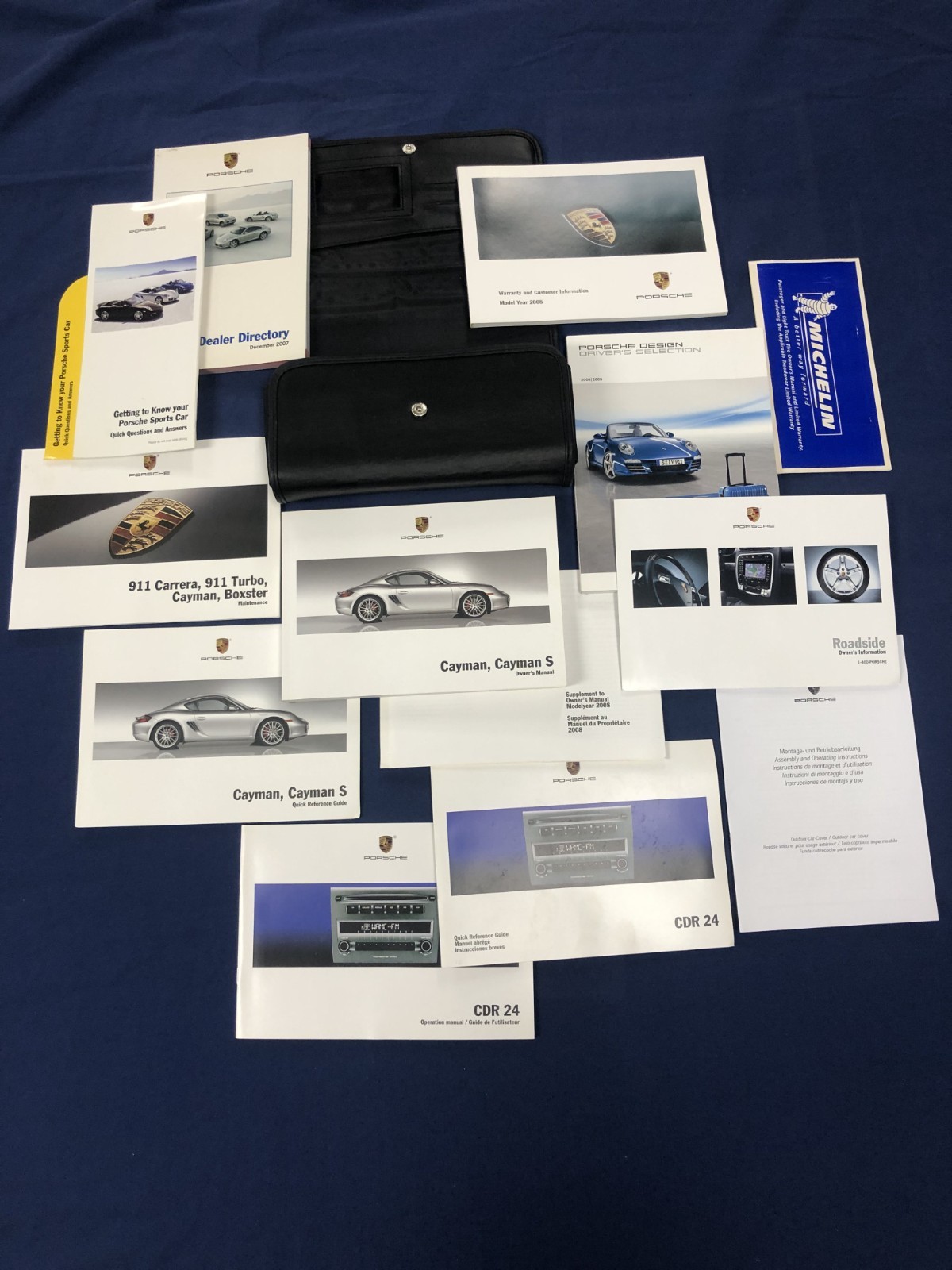 2008 Porsche Cayman S Owners Manual OEM 987 Set Owner Books **FREE SHIPPING*