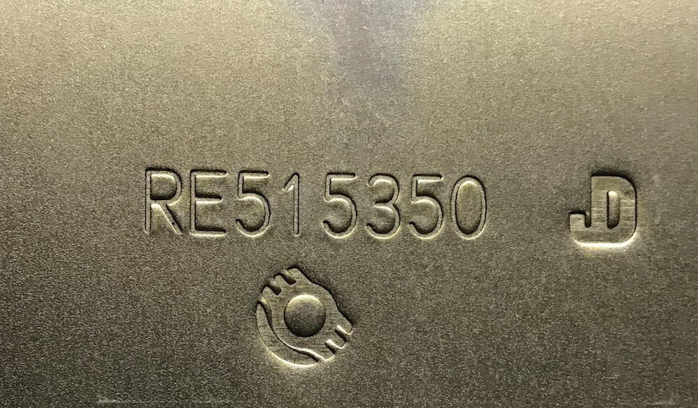 RE515350, John Deere 4024 2.4L Oil Pan