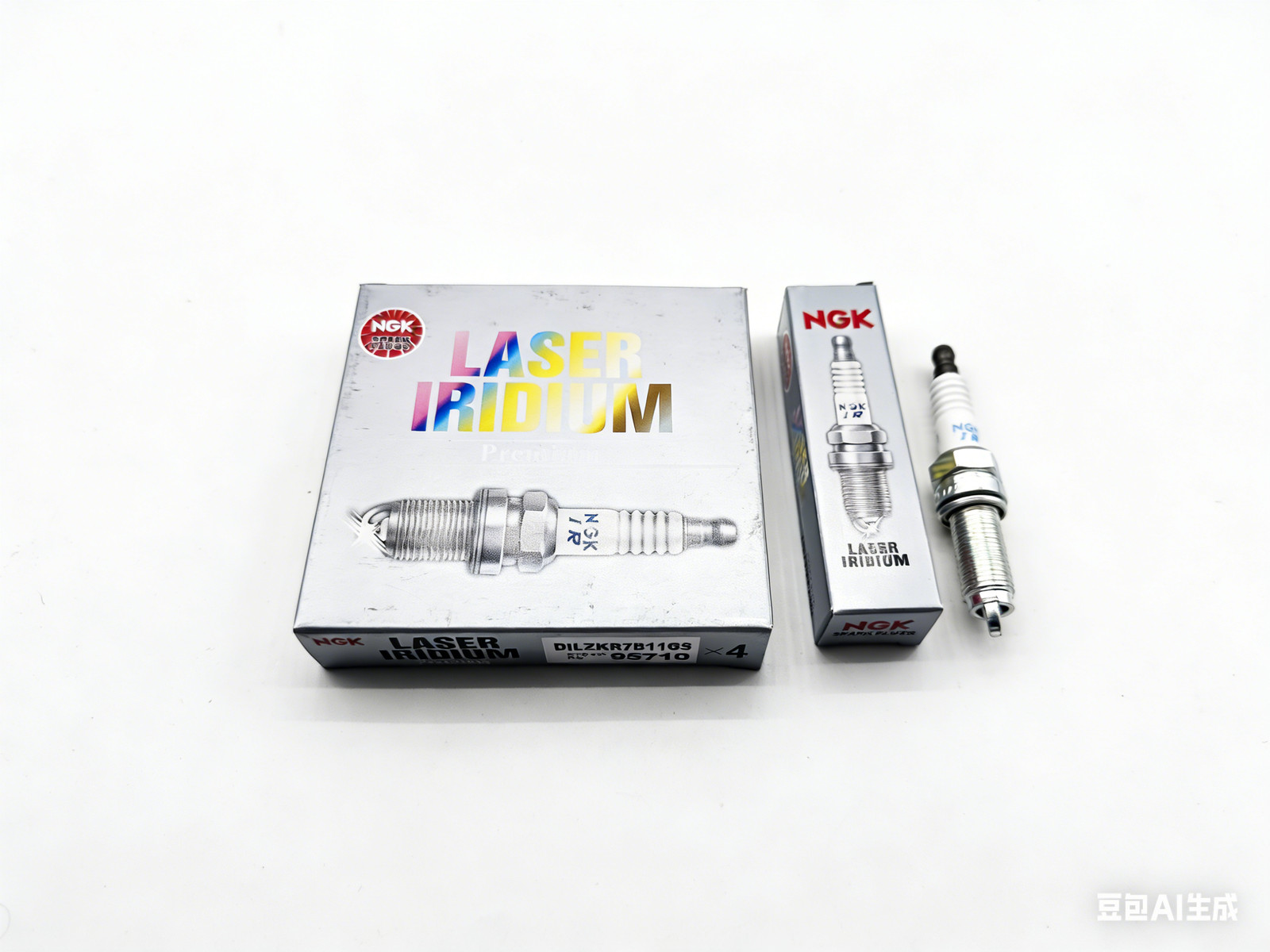 Set of 4 NGK 95710 Laser Iridium Spark Plugs DILZKR7B11GS fits Honda Acura New