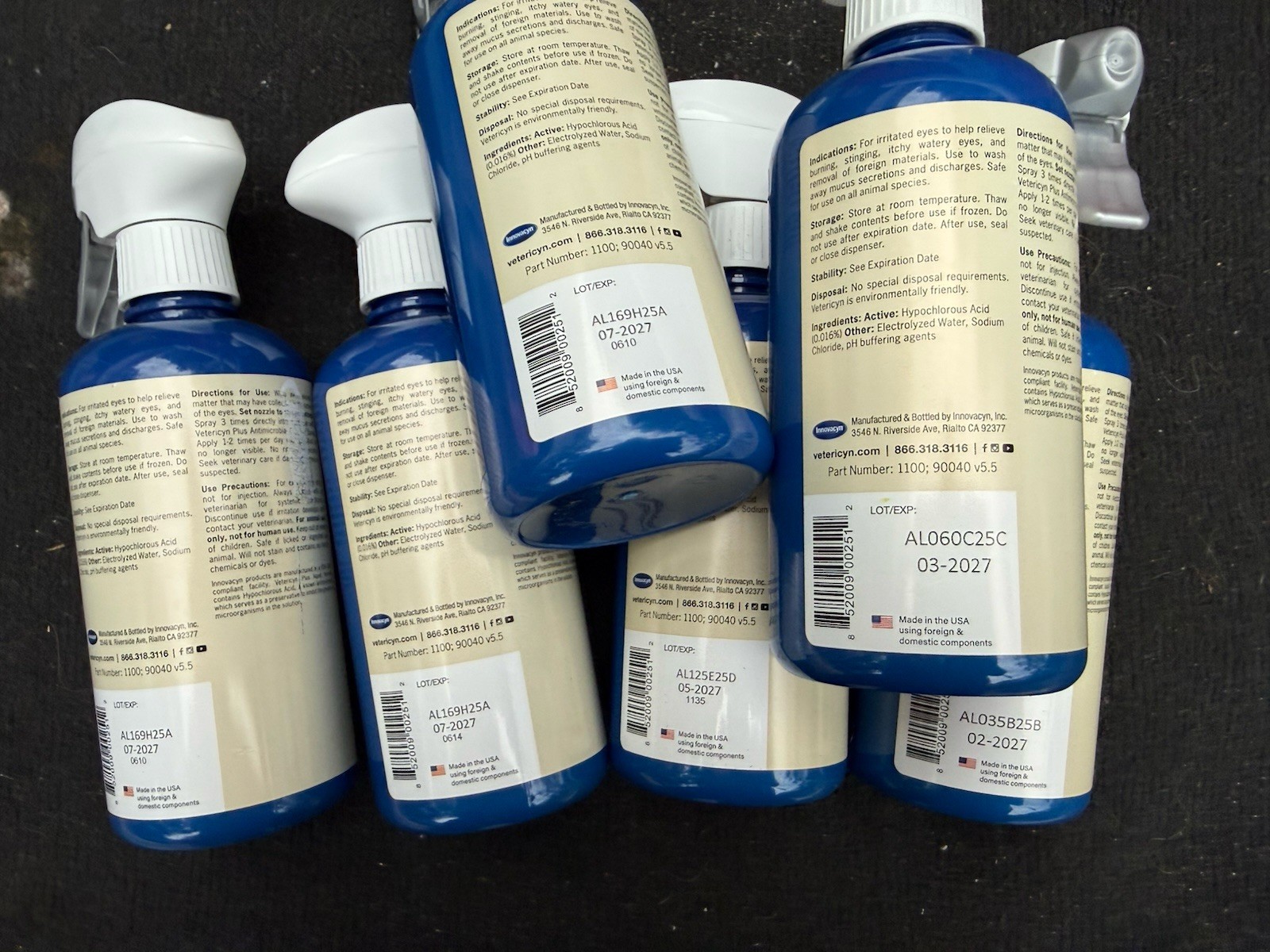 Vetericyn Pink Eye Spray 16oz. Irritated Eyes - Exp 3/2027 - Free Shipping