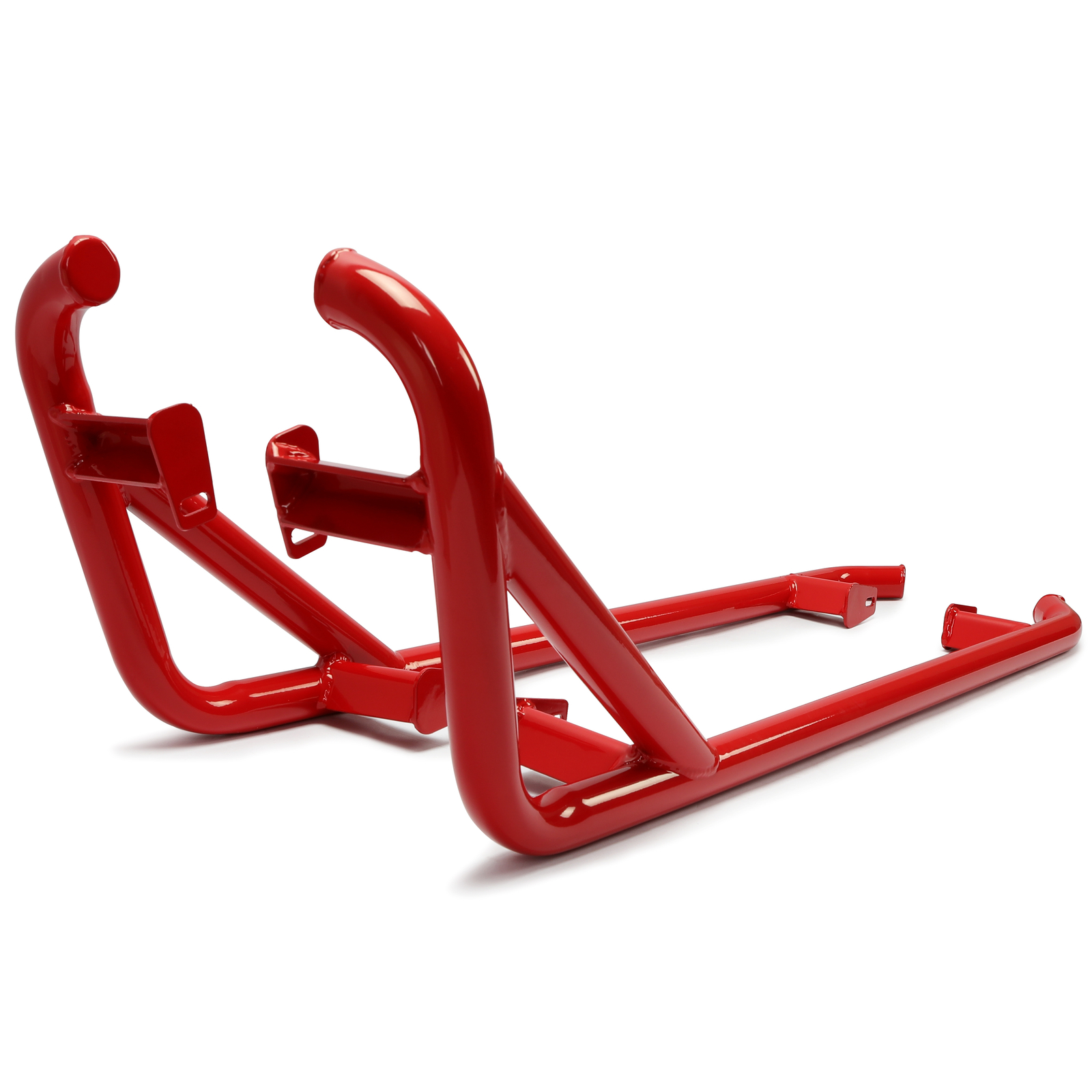 Side Steps Nerf Bars Rock Slider For 14-22 Polaris RZR XP 900 1000 Trail 2Dr RED