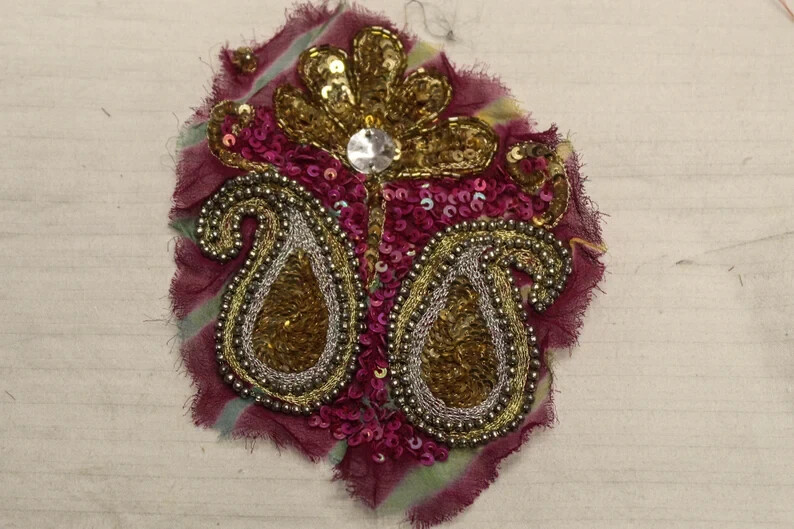 25 Pack of Boho Scarp Trim Snippets Junk Journal Mixed Media Embellishment Craft