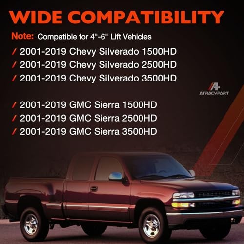 Sway Bar End Links (4-6") Compatible with 1999-2019 Chevy Silverado & GMC 4"-6"