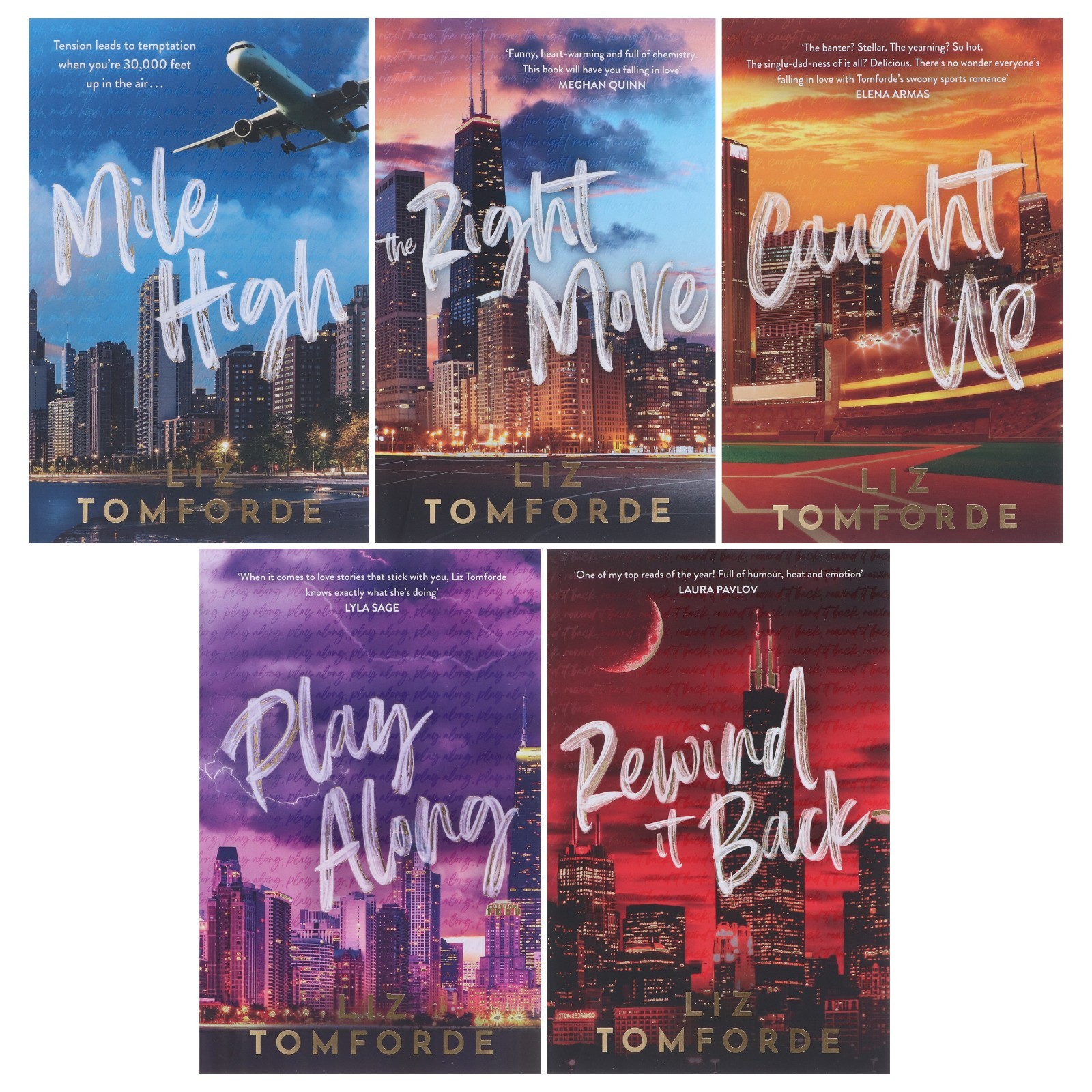 Windy City Series By Liz Tomforde: 5 Books Collection Set - Fiction - Paperback