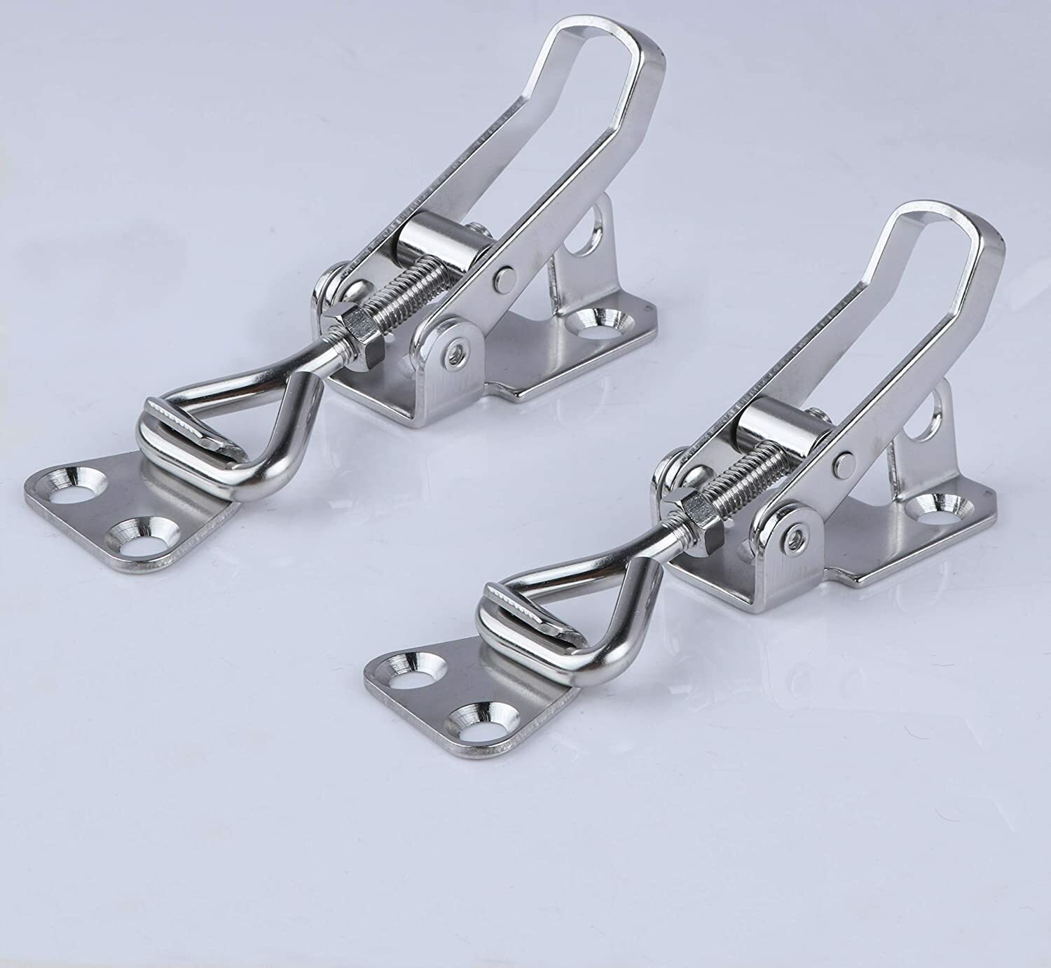 2X Marine Stainless Steel Toggle Latch Cabinet Clamp -Small Size