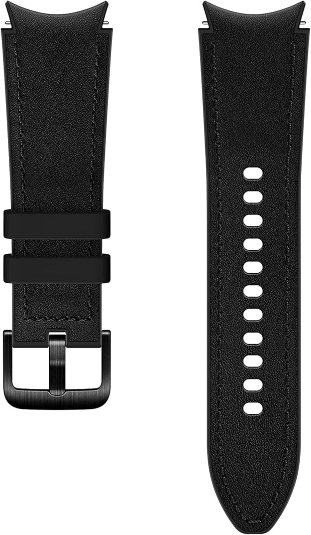 Original Samsung Galaxy Hybrid Leather Band for Watch 4 5 6 7 Replacement Strap