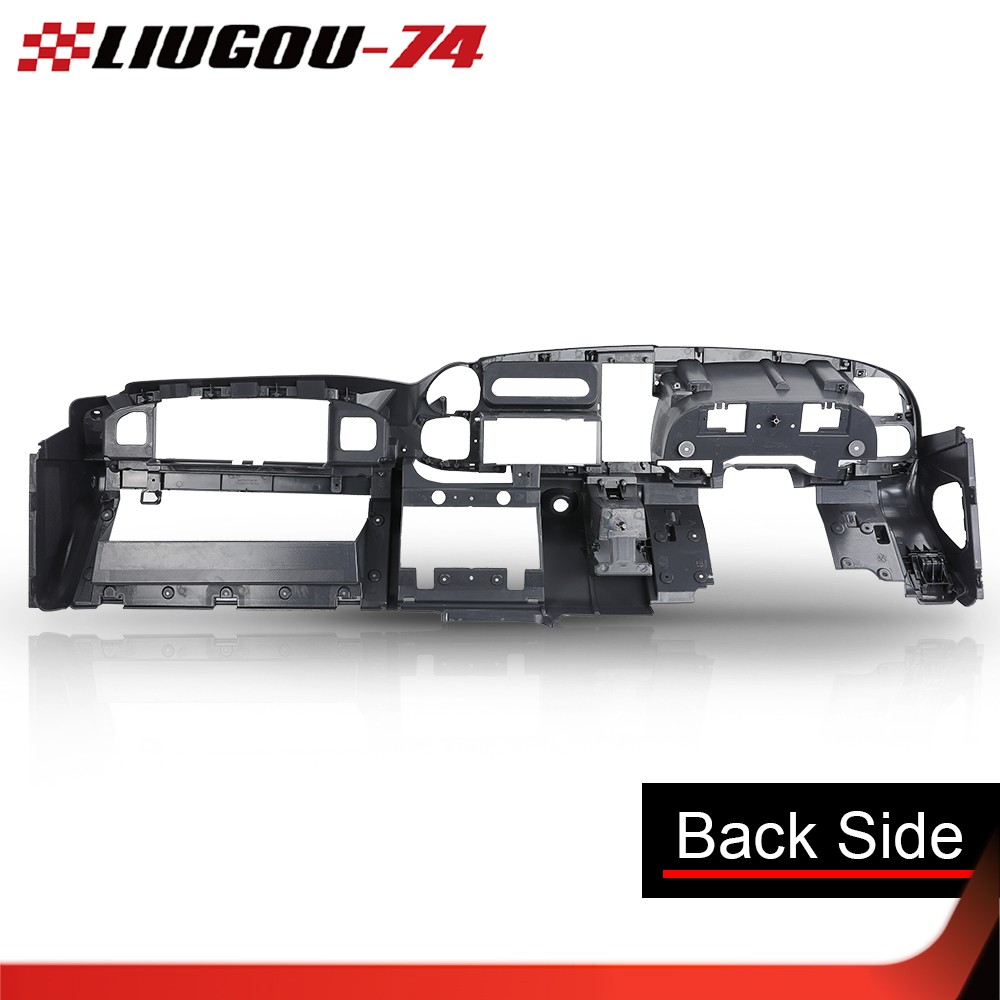 Fit For 1998-2001 Dodge Ram Dash Dashboard Core Structure Frame Single Aux Gray