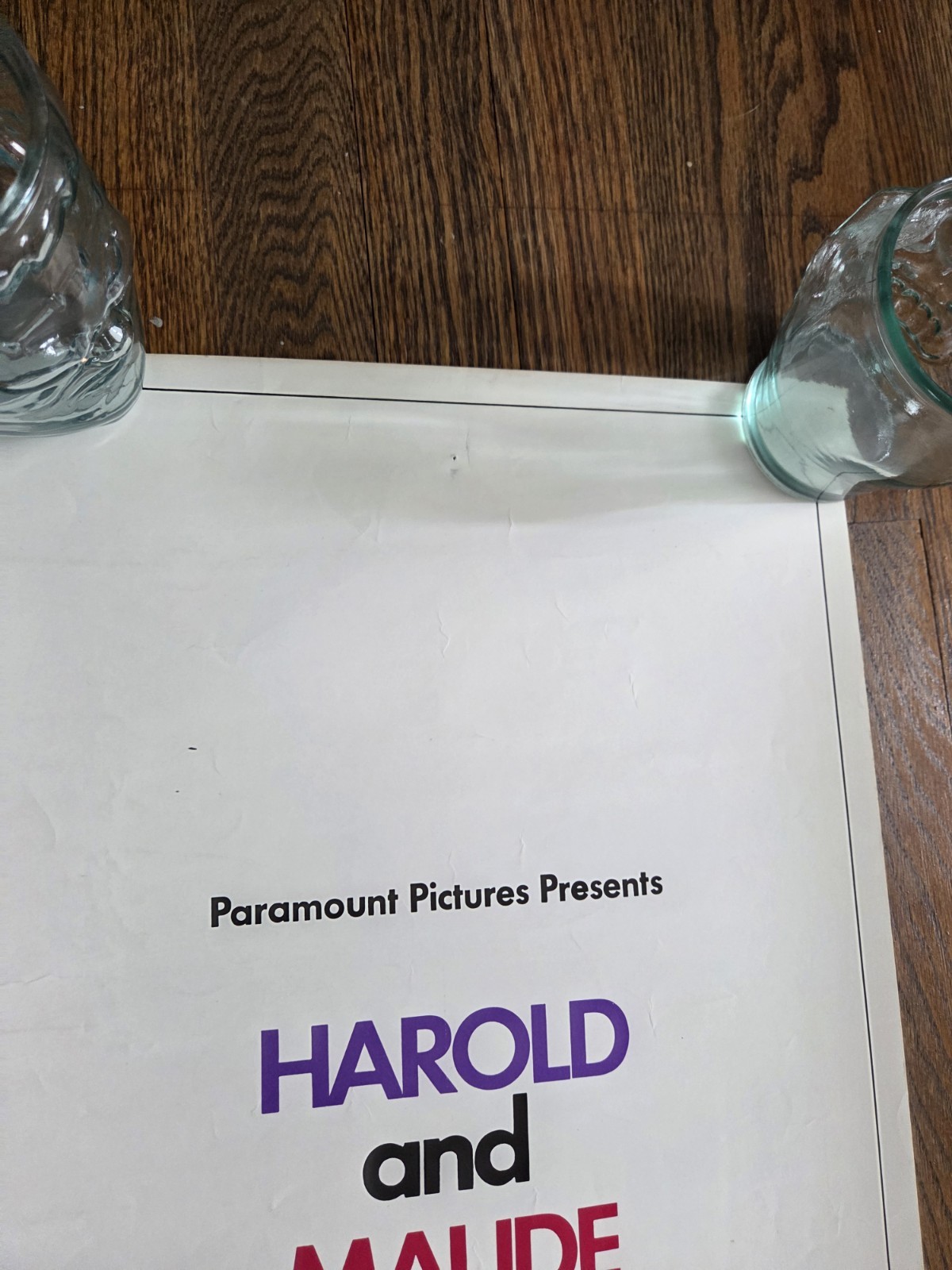 Harold And Maude Original Movie Insert Poster