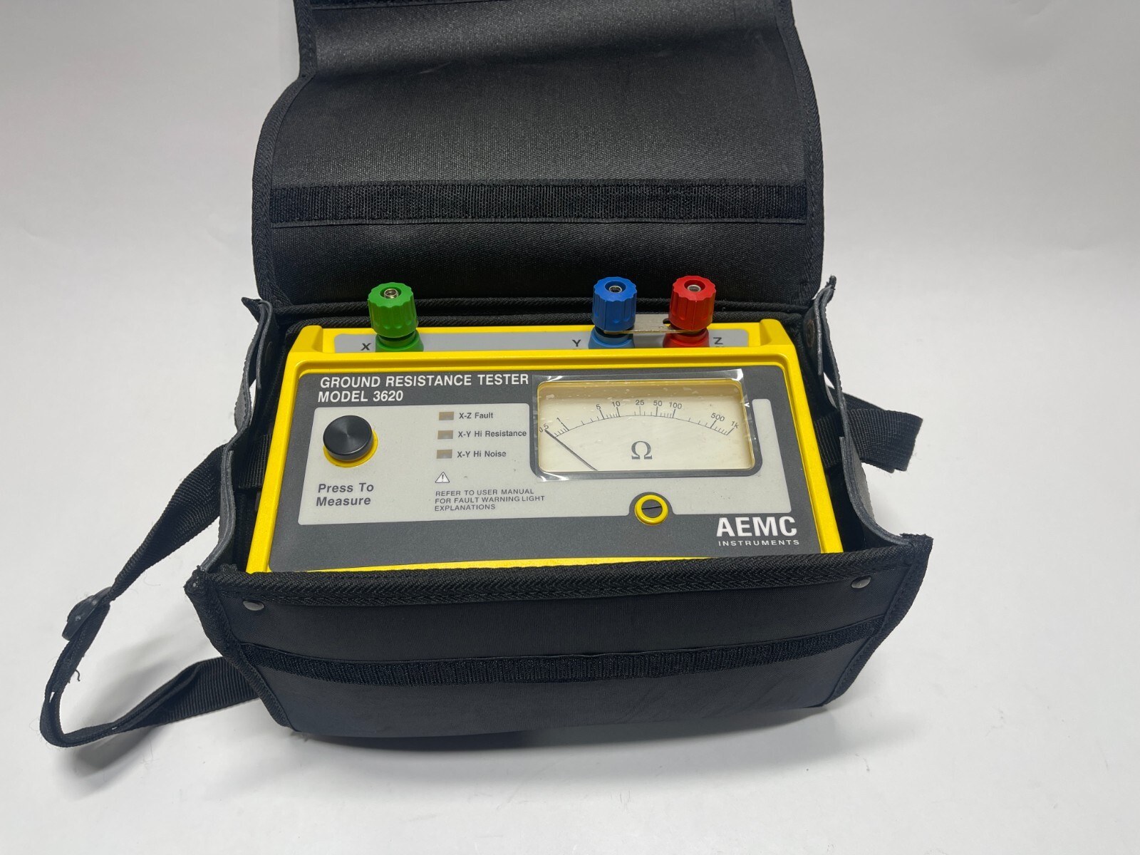AEMC Instrument Ground Resistance Tester 3620 With Carry Bag