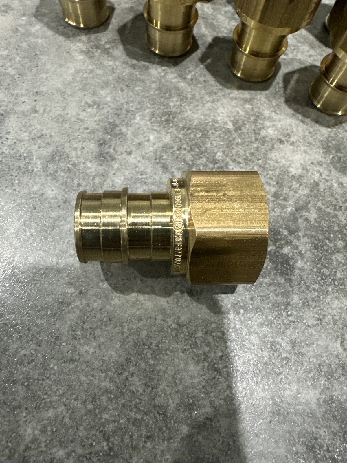 Lot Of 10 3/4" PEX A X 3/4" FEMALE NPT EXPANSION ADAPTER F1960