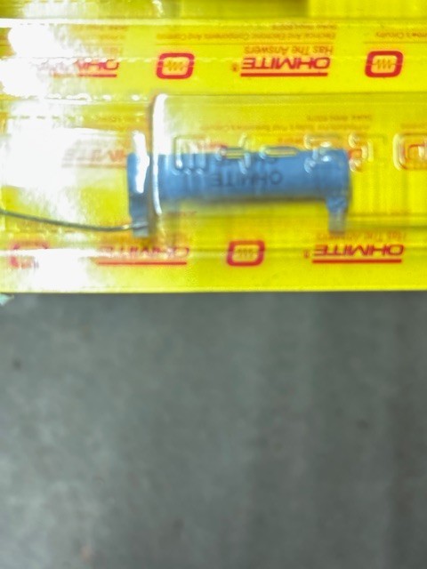 Z28 OHMITE RESISTOR PLATE CHOKE