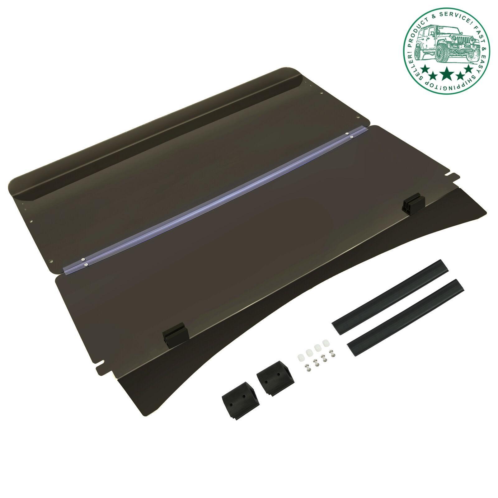 New Golf Cart Fold Down Folding Tinted Windshield For 2014- UP EZGO TXT