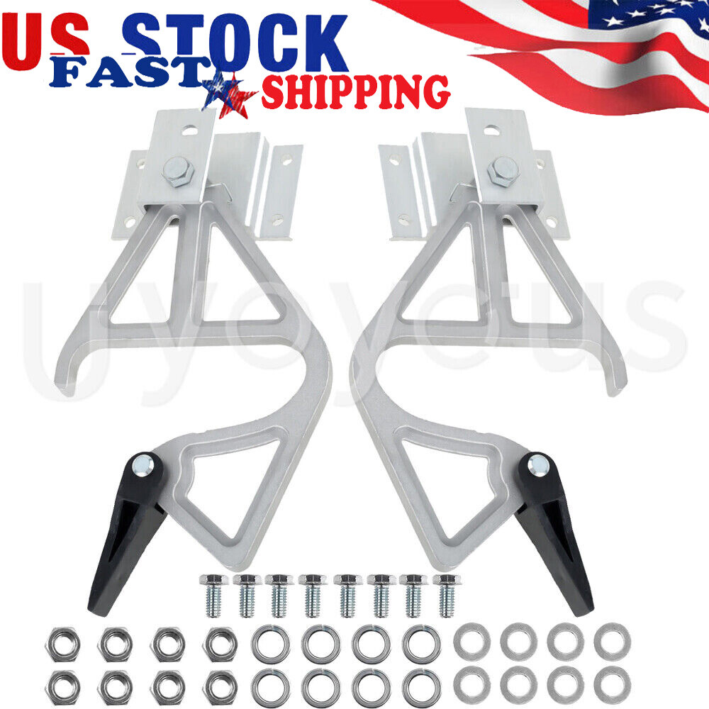 2Pcs Extension Ladder Locks Aluminum Alloy Rung Lock Kit Sturdy Ladder Parts